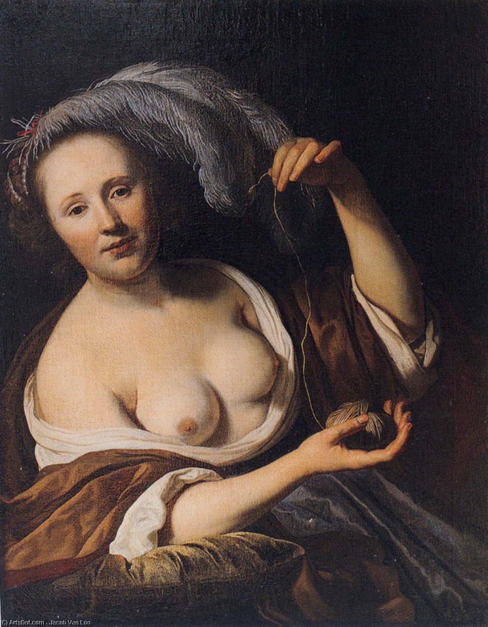 Jacob van Loo - Ariadne.