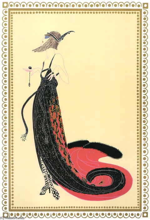 Black Magic — Erté