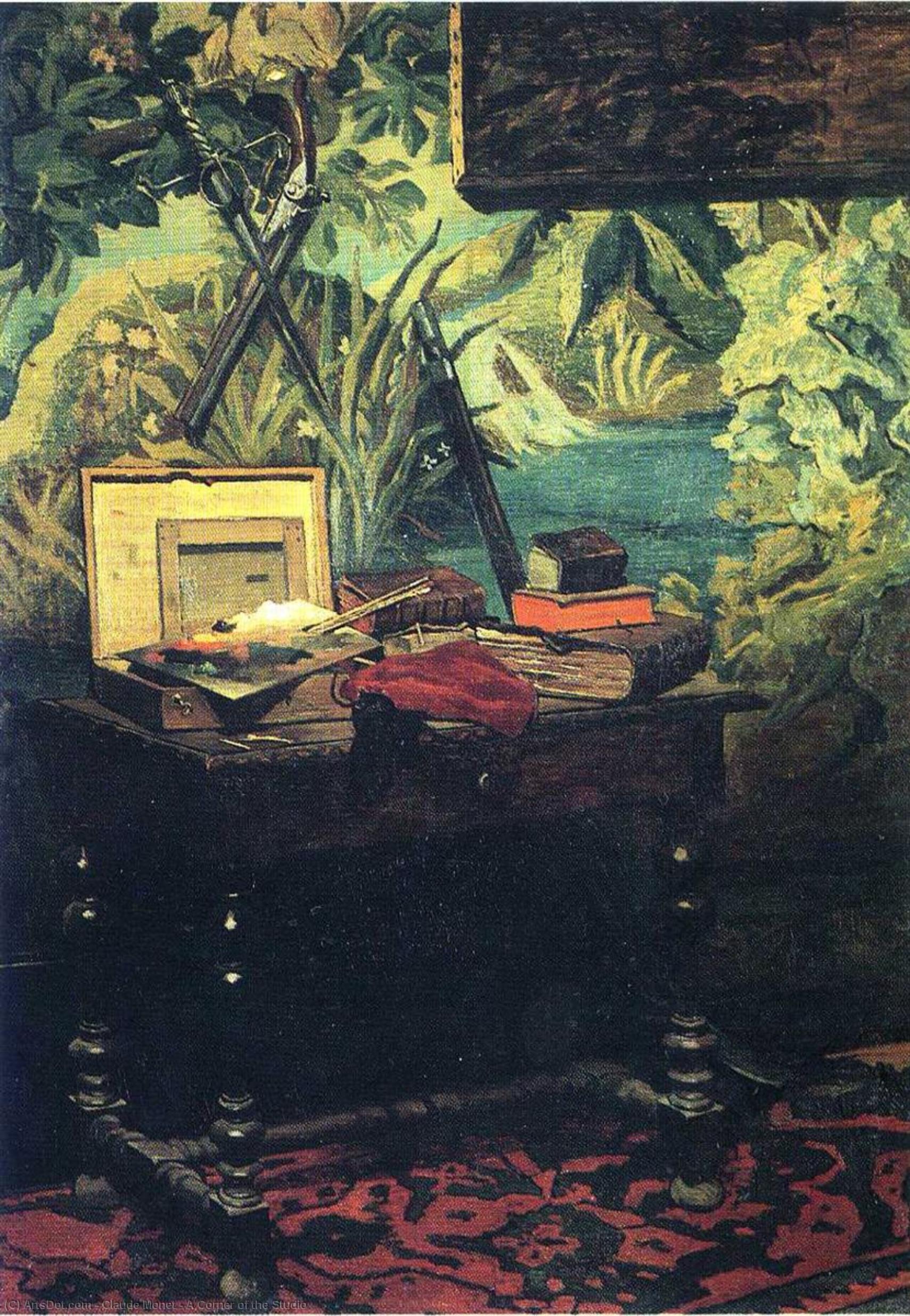Ein Eck Der Werkstatt — Claude Monet