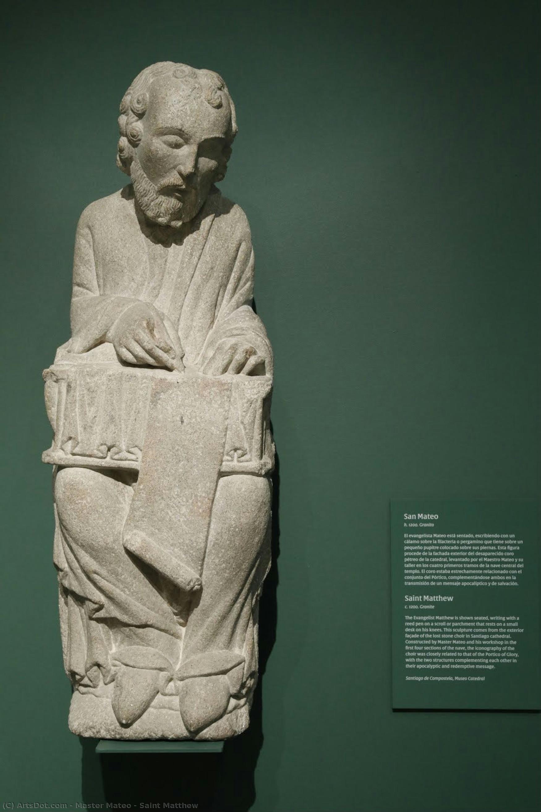 Saint Matthew — Maestro Mateo