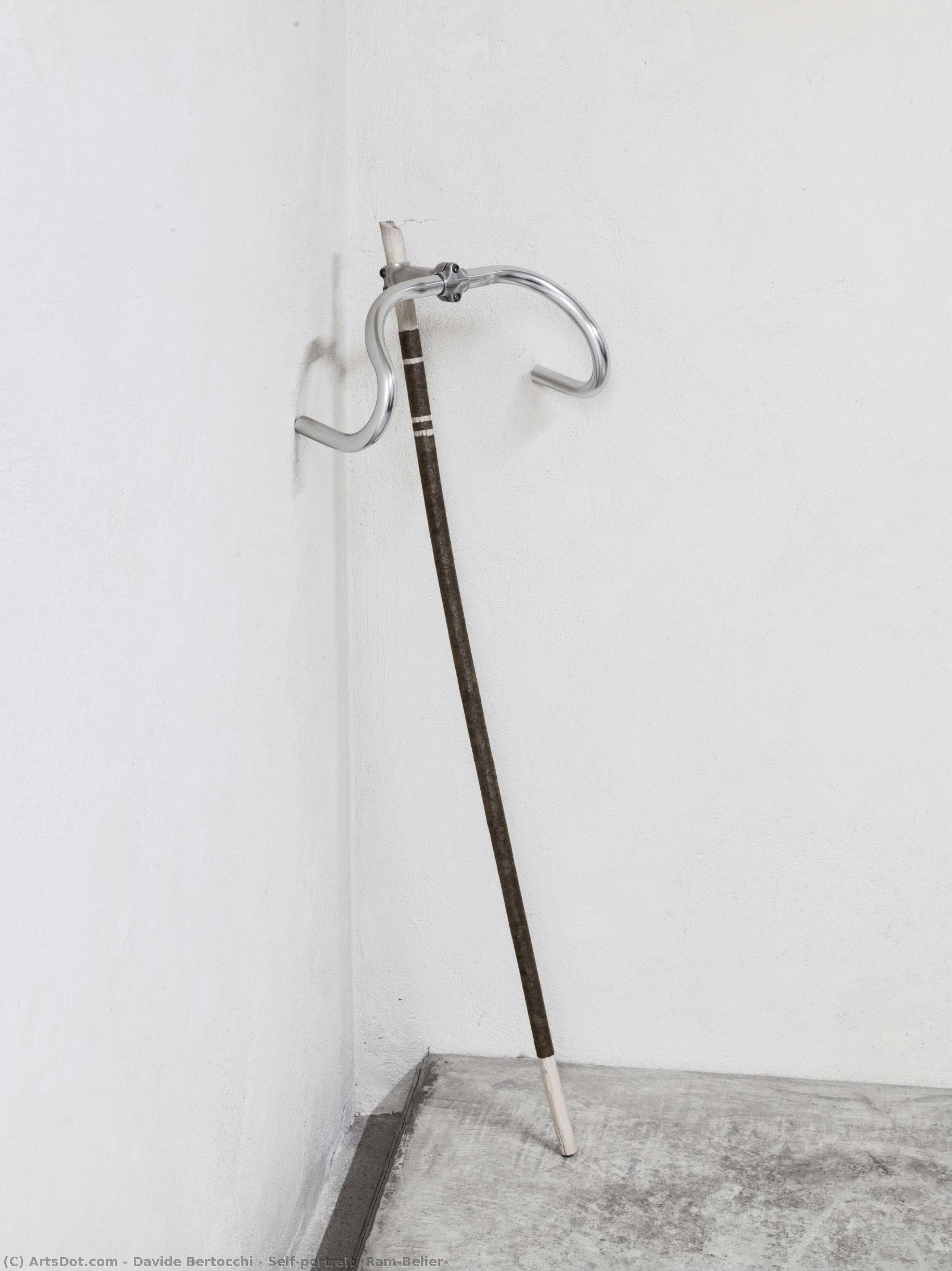 Self-portrait (ram/belier) — Davide Bertocchi