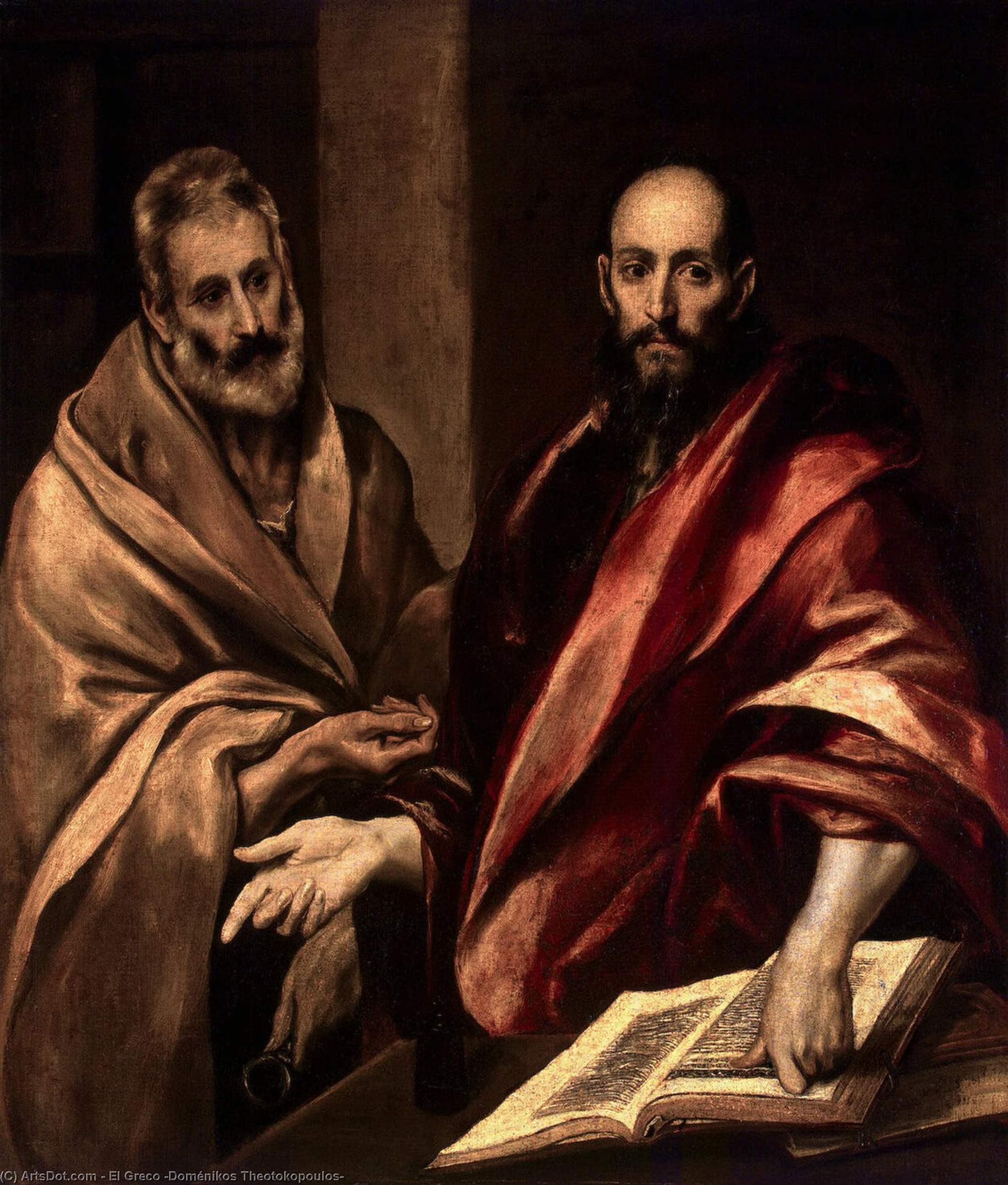 El Greco - Apostles Peter and Paul