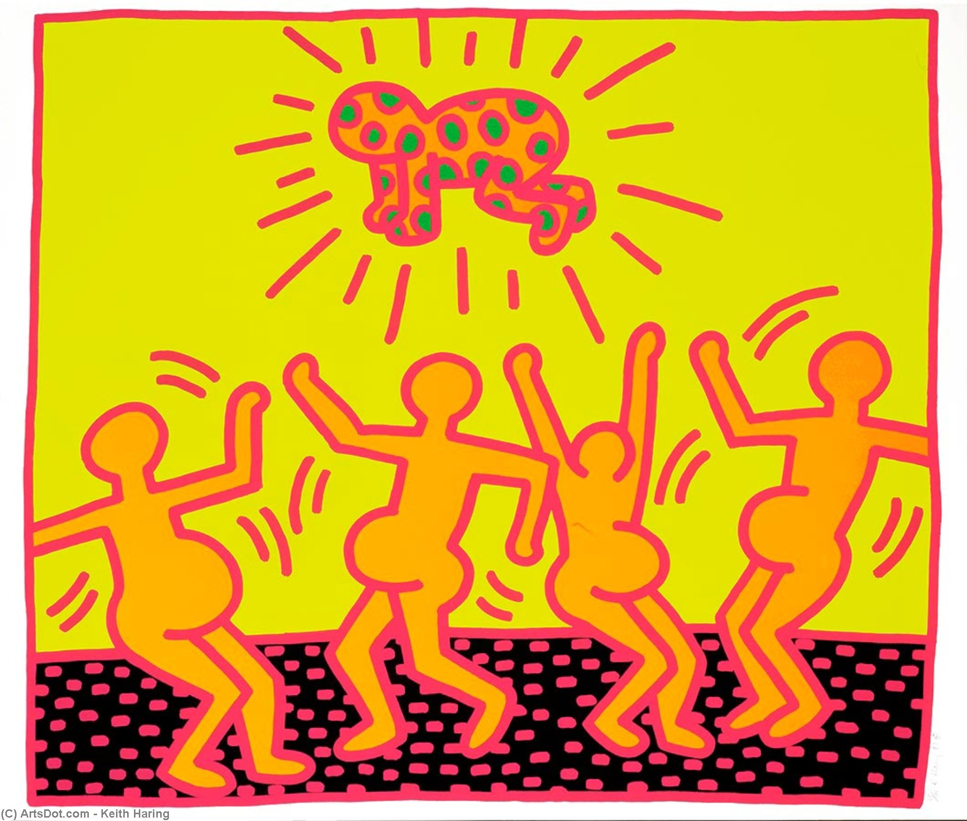 Untitled (701) — Keith Haring