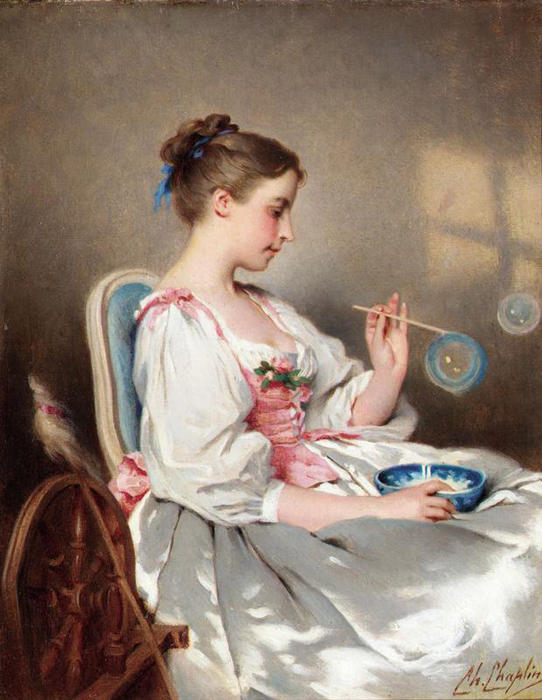 Blowing Bubbles — Charles Chaplin