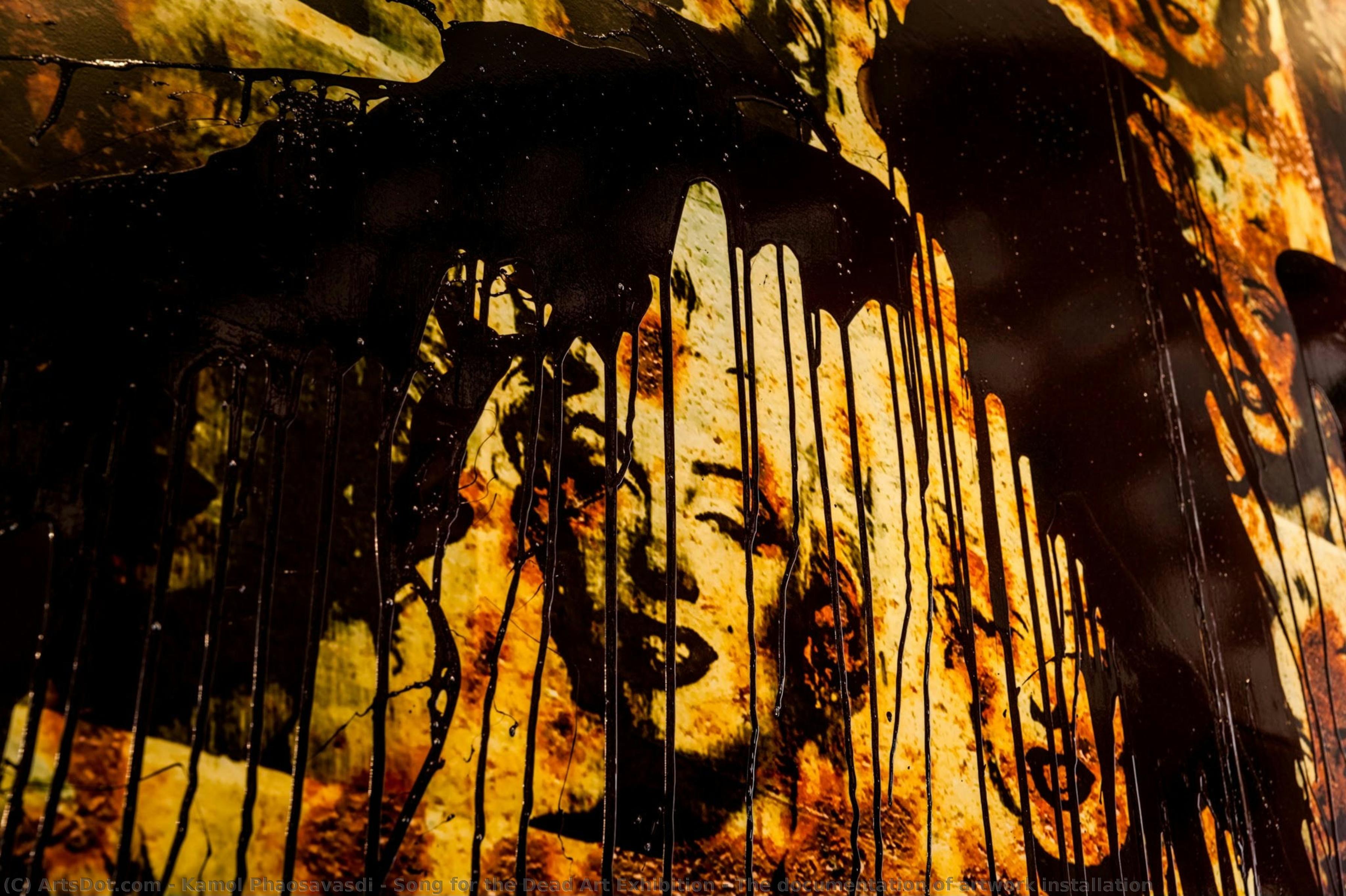 Song For The Dead Art Exhibition / The Documentation Of Artwork Installation — Kamol Phaosavasdi
