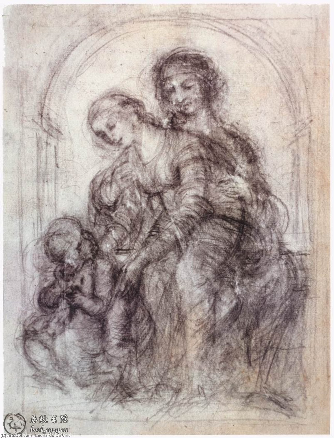 ლეონარდო და Винчи - Design for St Anne