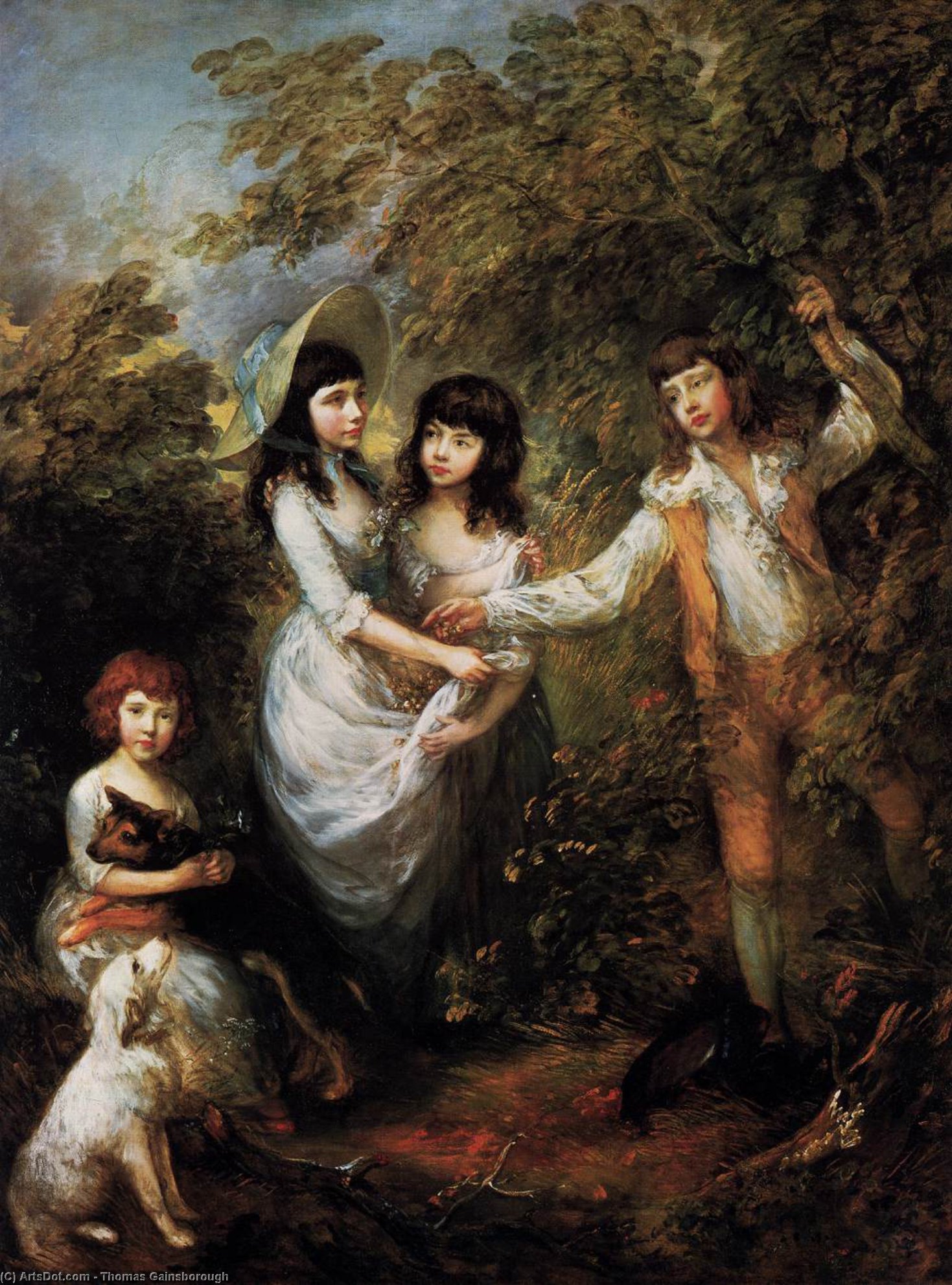 I Bambini Marsham — Thomas Gainsborough