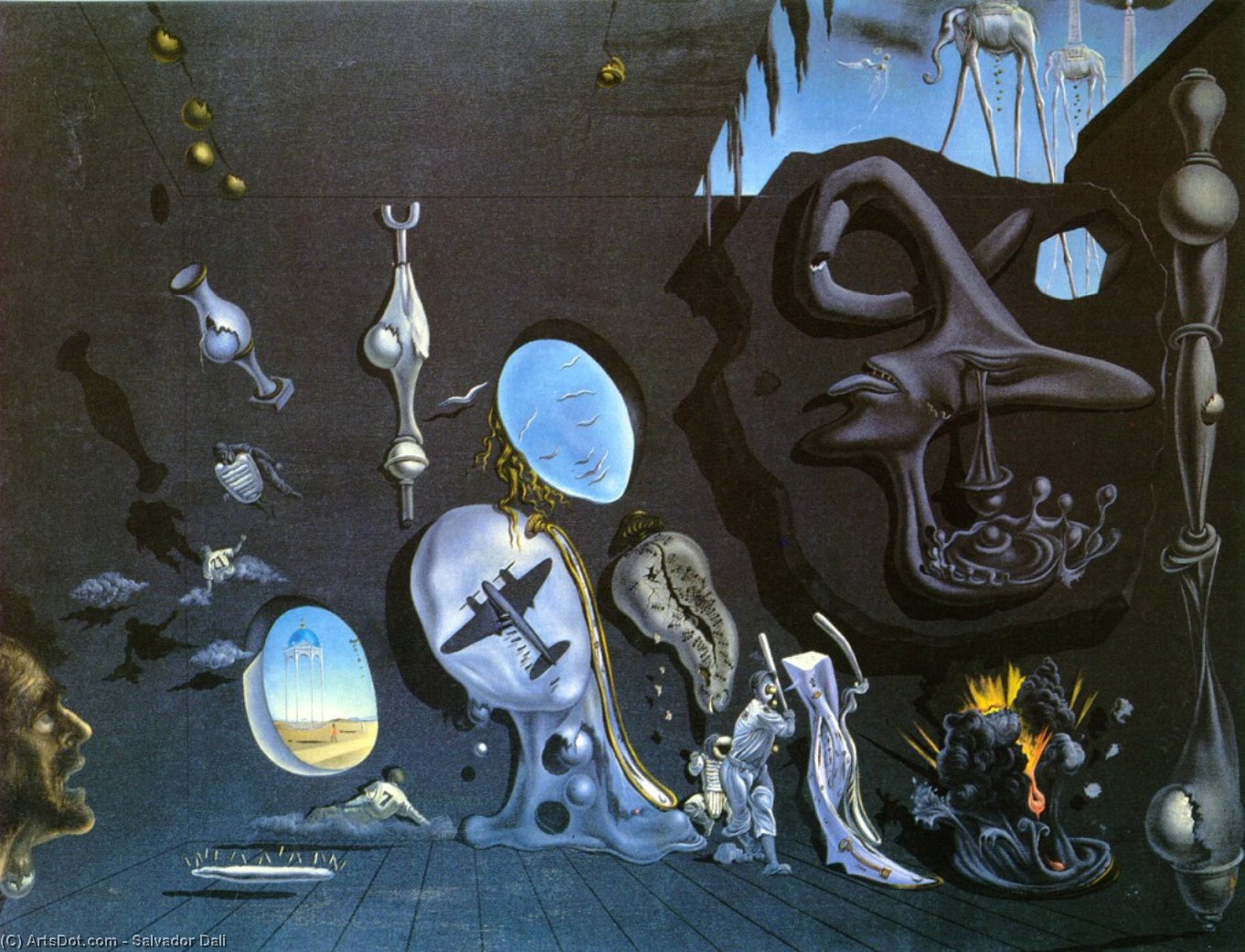 Melancholy Atomic — Salvador Dalí