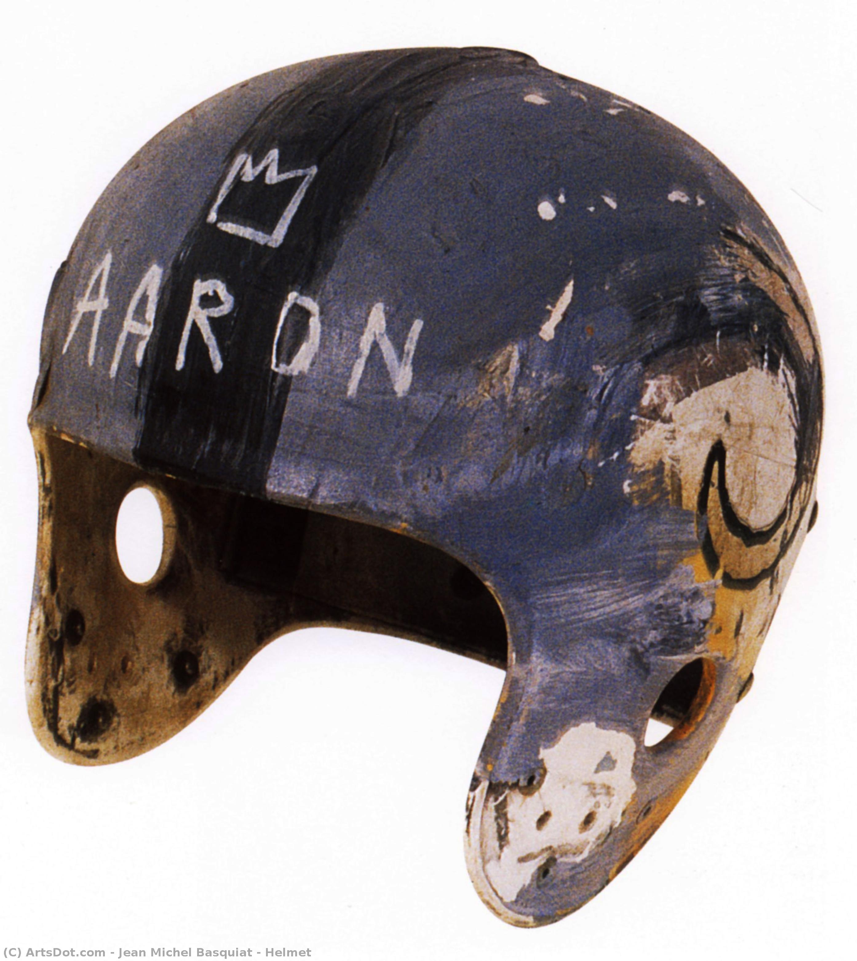 Helmet — Jean Michel Basquiat