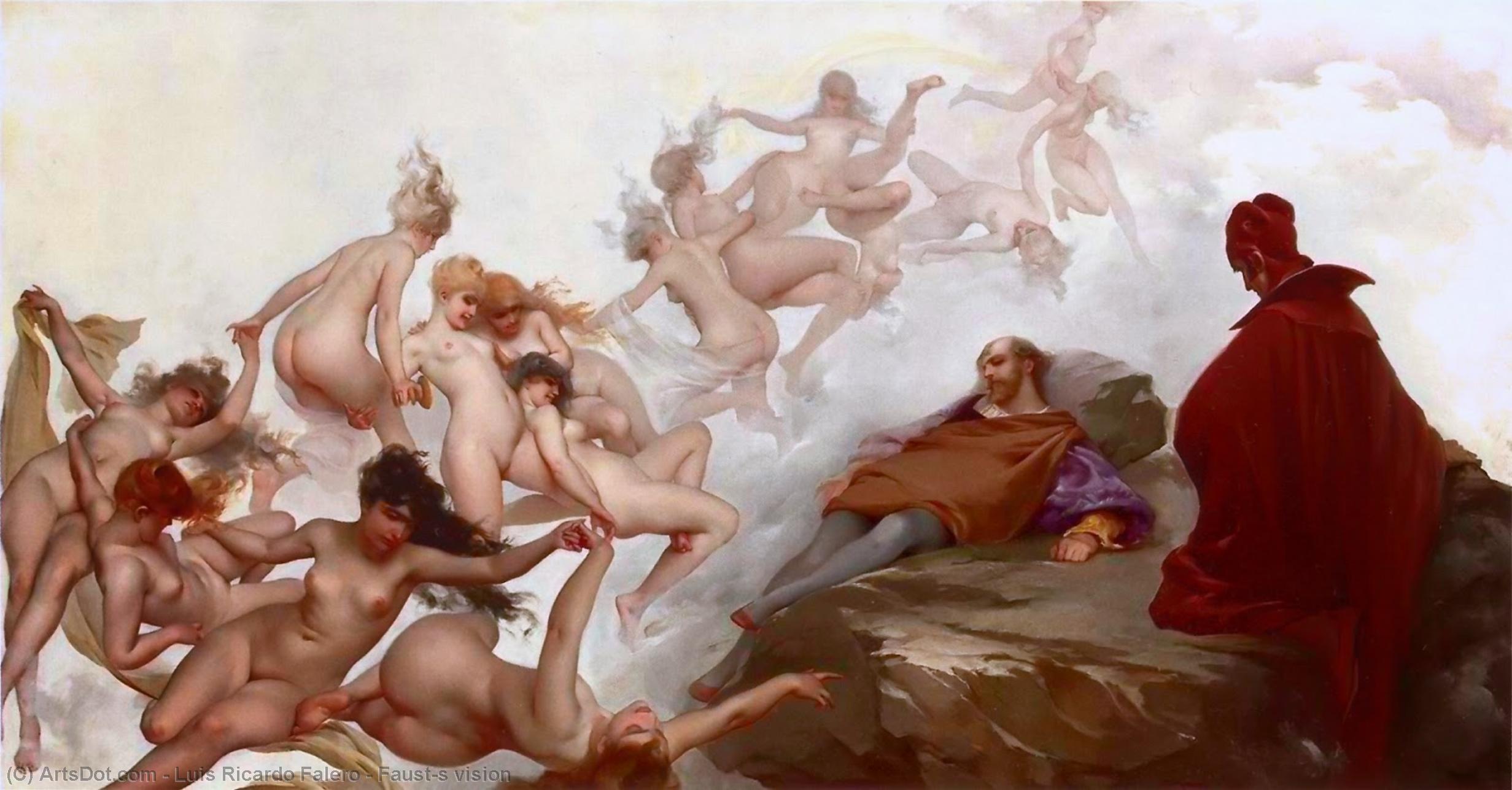 Faust’s Vision — Luis Ricardo Falero