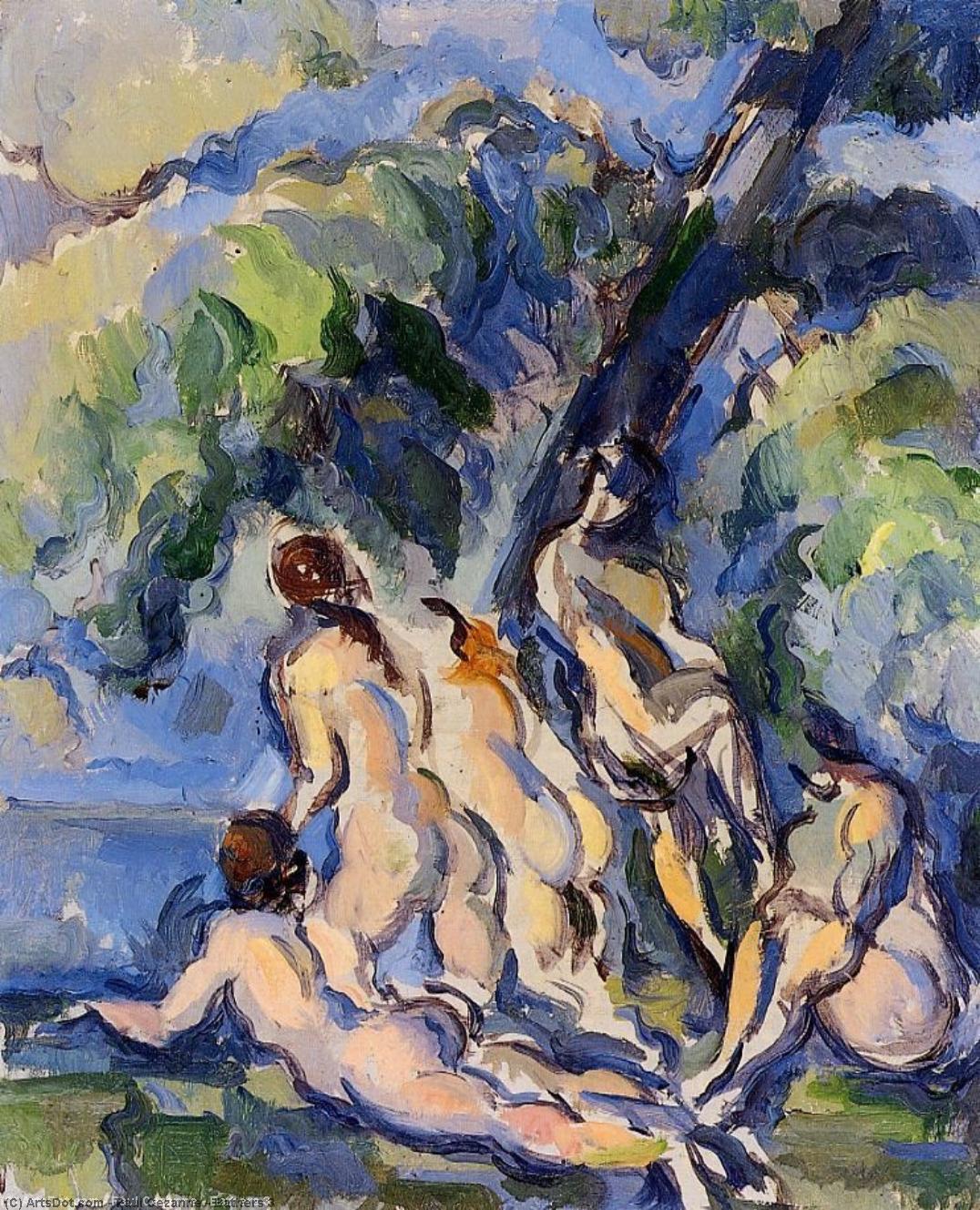 Bathers 3 — Paul Cézanne