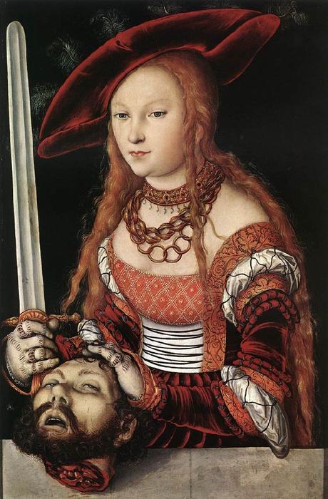 Judith Med Hodet Til Holofernes — Lucas Cranach Den Eldre