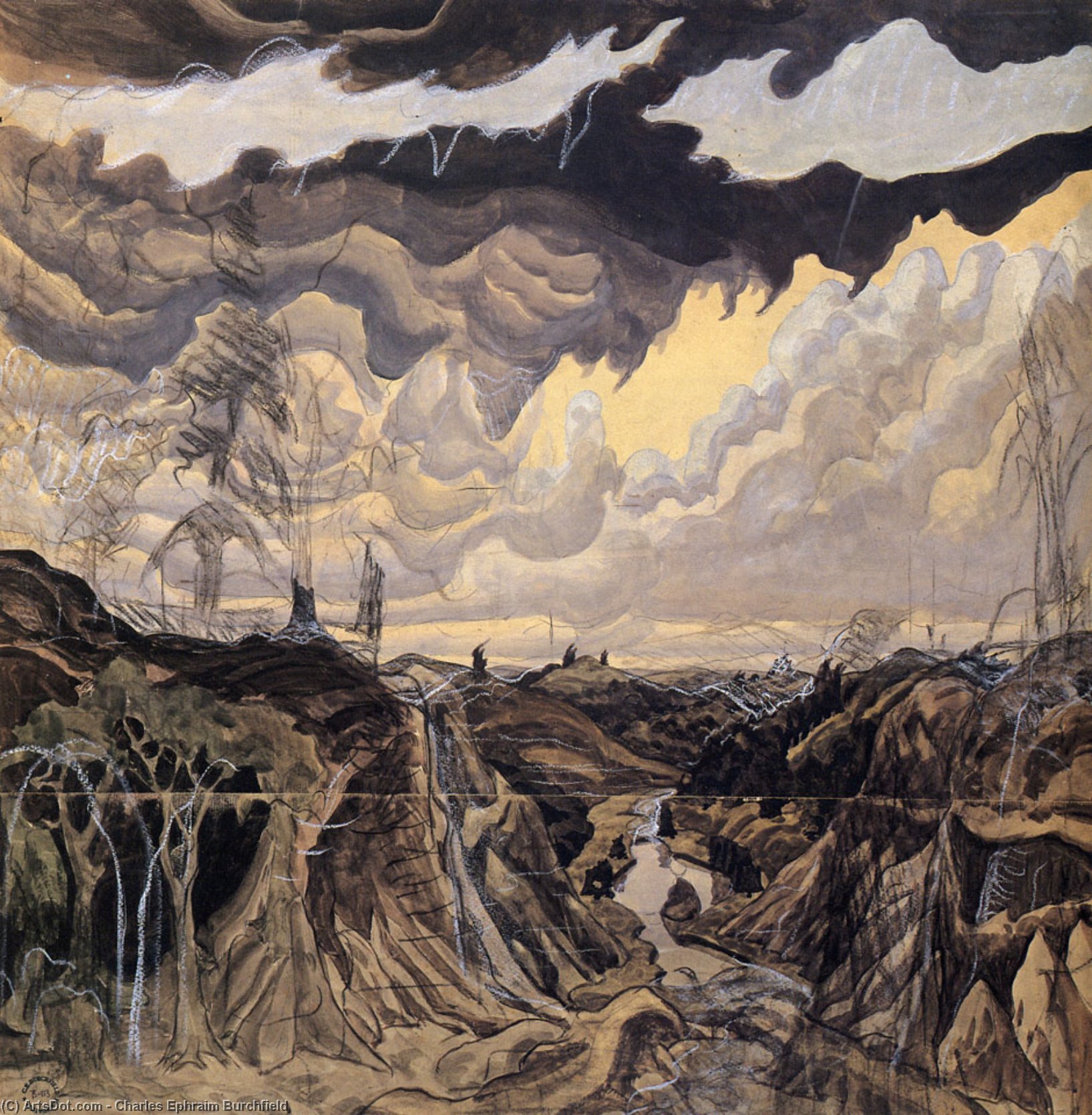 Ústí Světa — Charles Burchfield