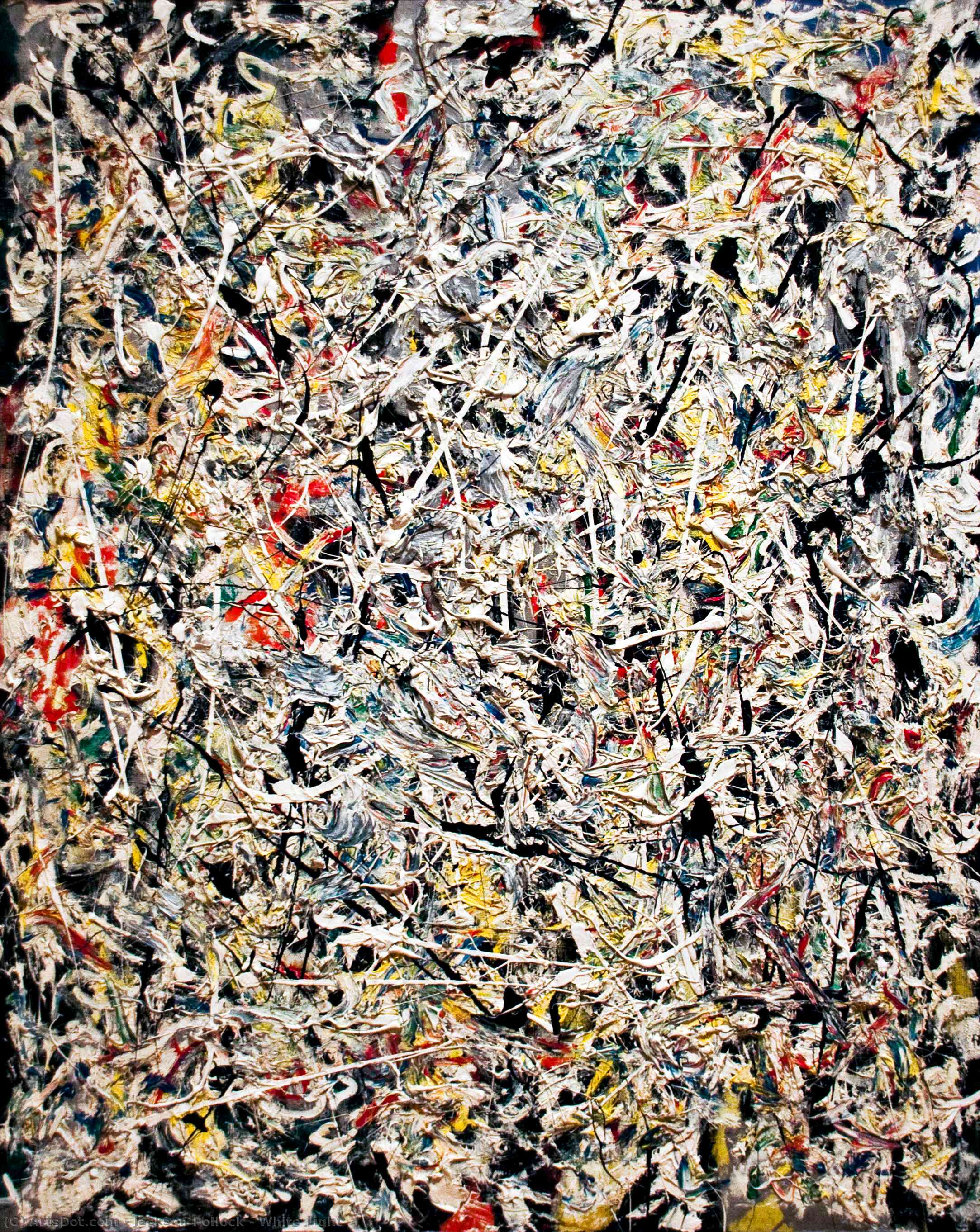 White Light — Jackson Pollock