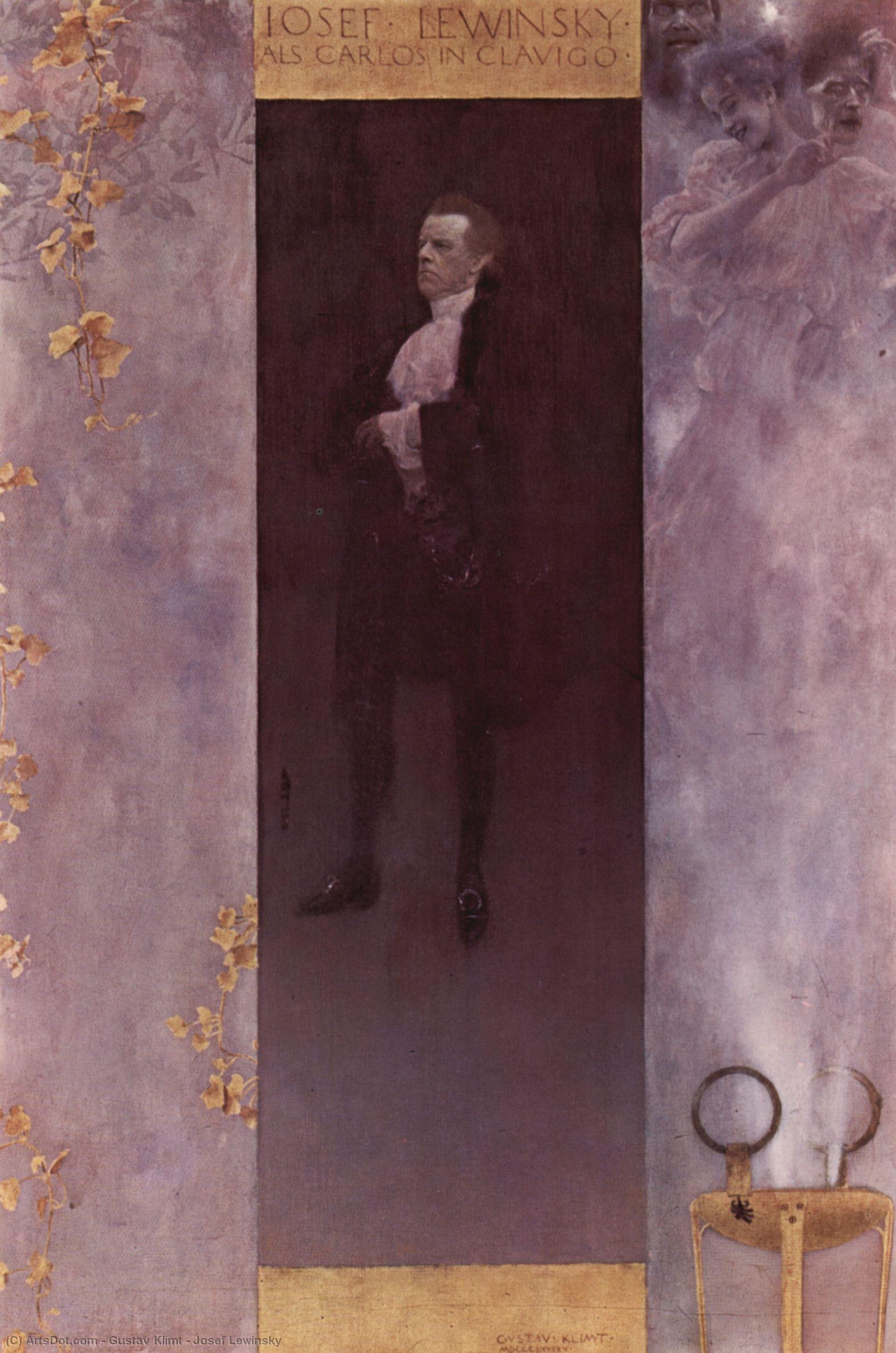 Josef Lewinsky — Gustav Klimt