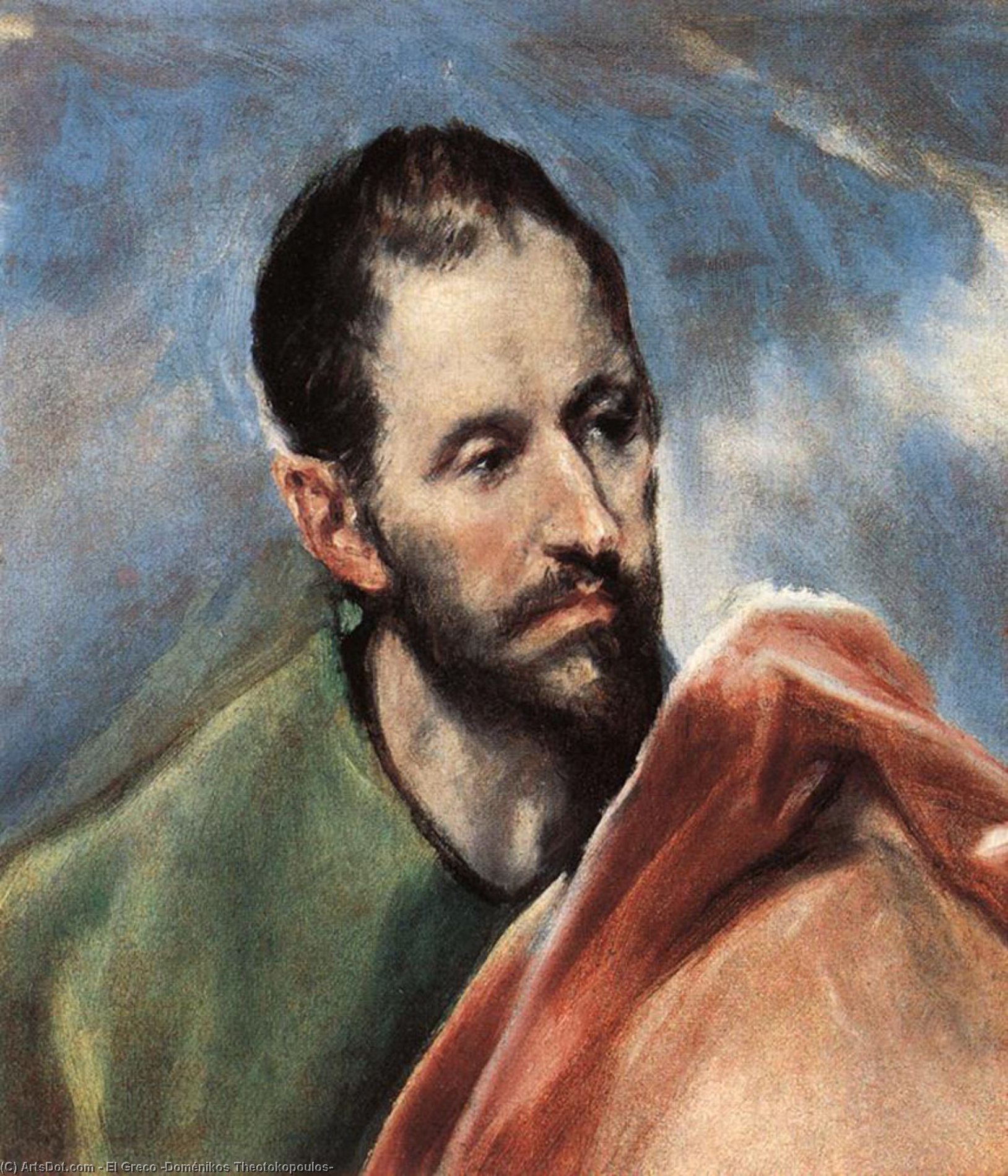 Studie Eines Mannes — El Greco