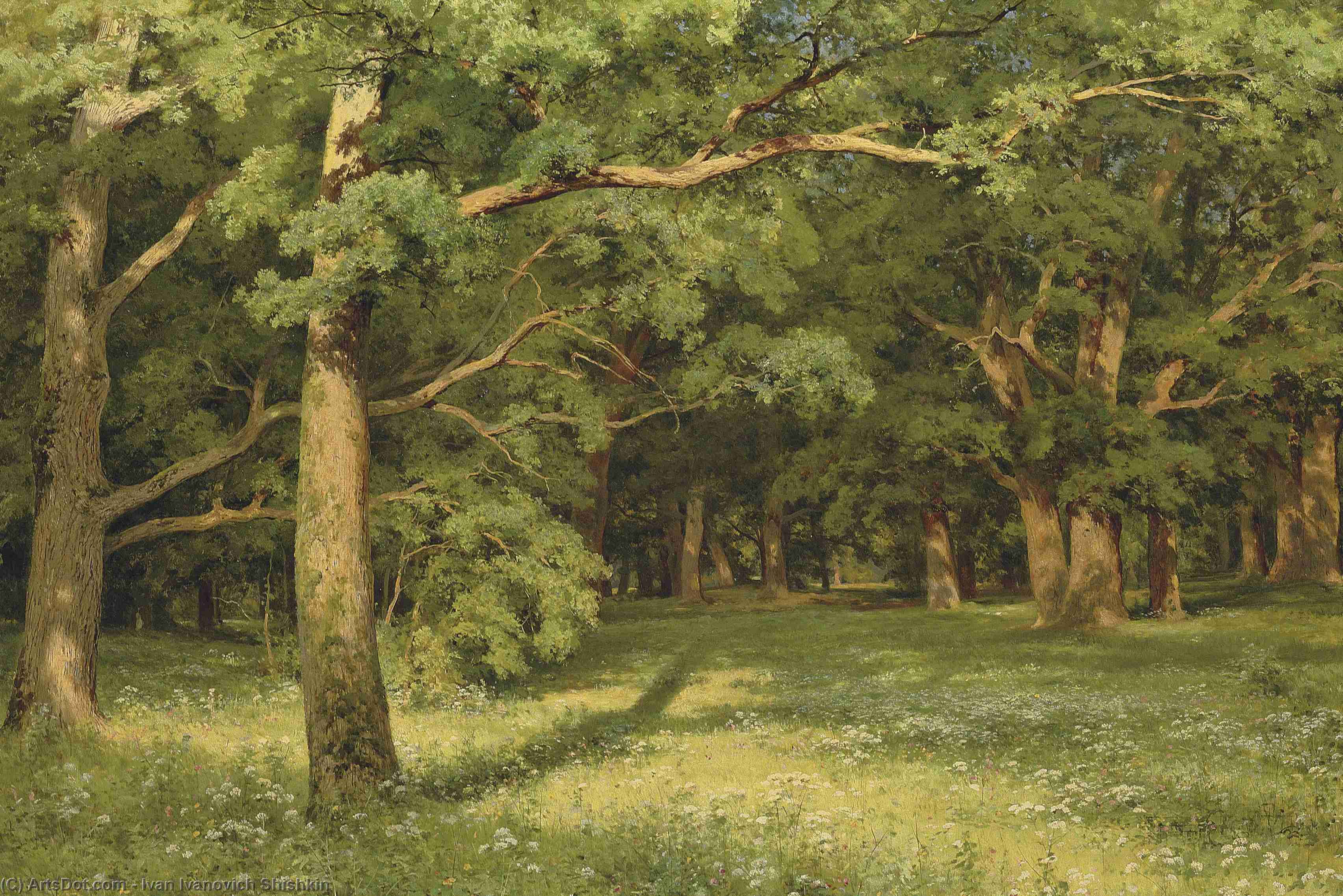 The Forest Clearing — Ivan Ivanovich Shishkin