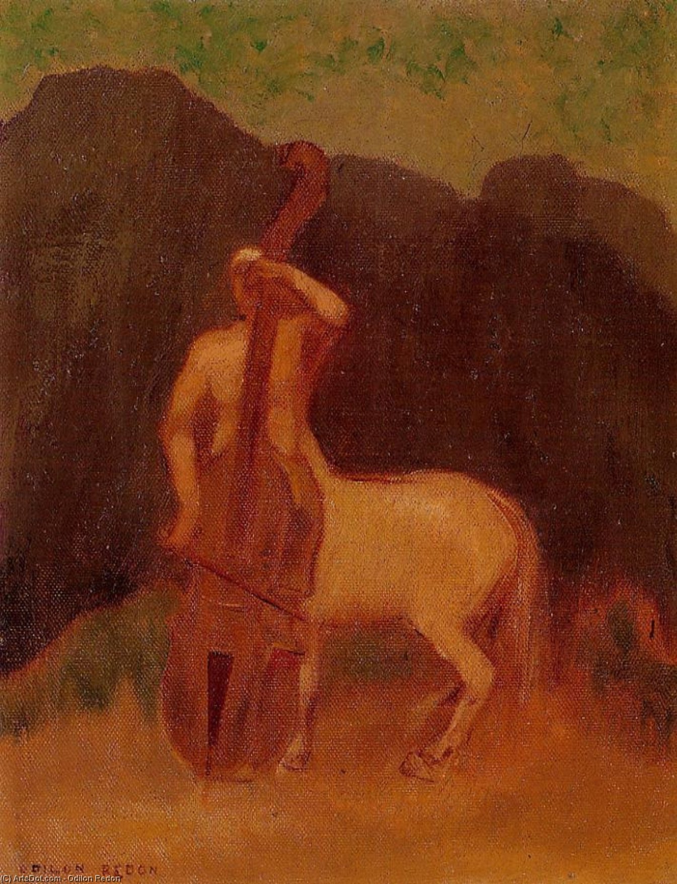 Centaur With Cello — Odilon Redon