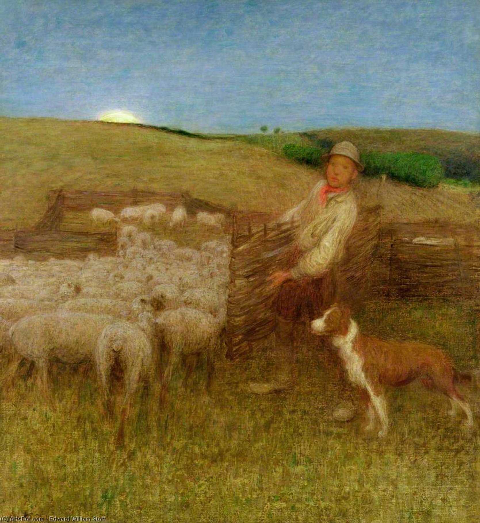 The Fold — Edward William Stott