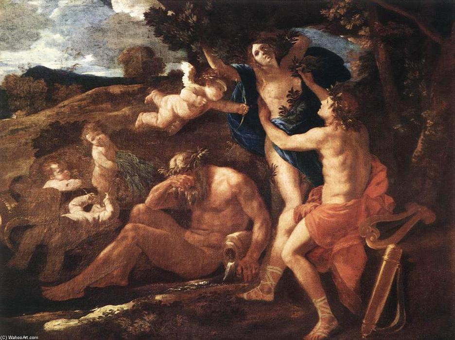 Nicolas Poussin - Apollo and Daphne