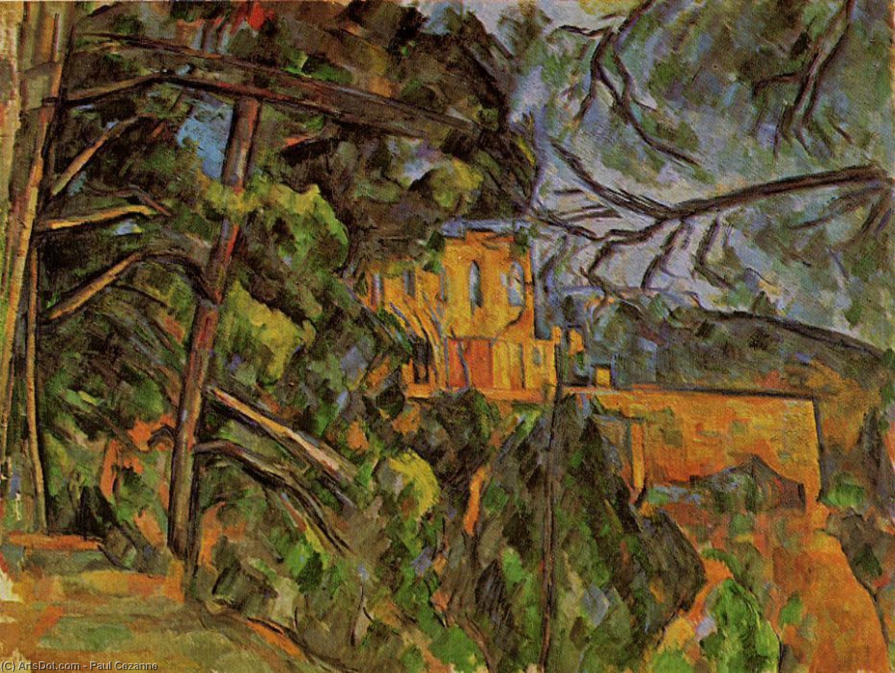 Château Noir — Paul Cézanne