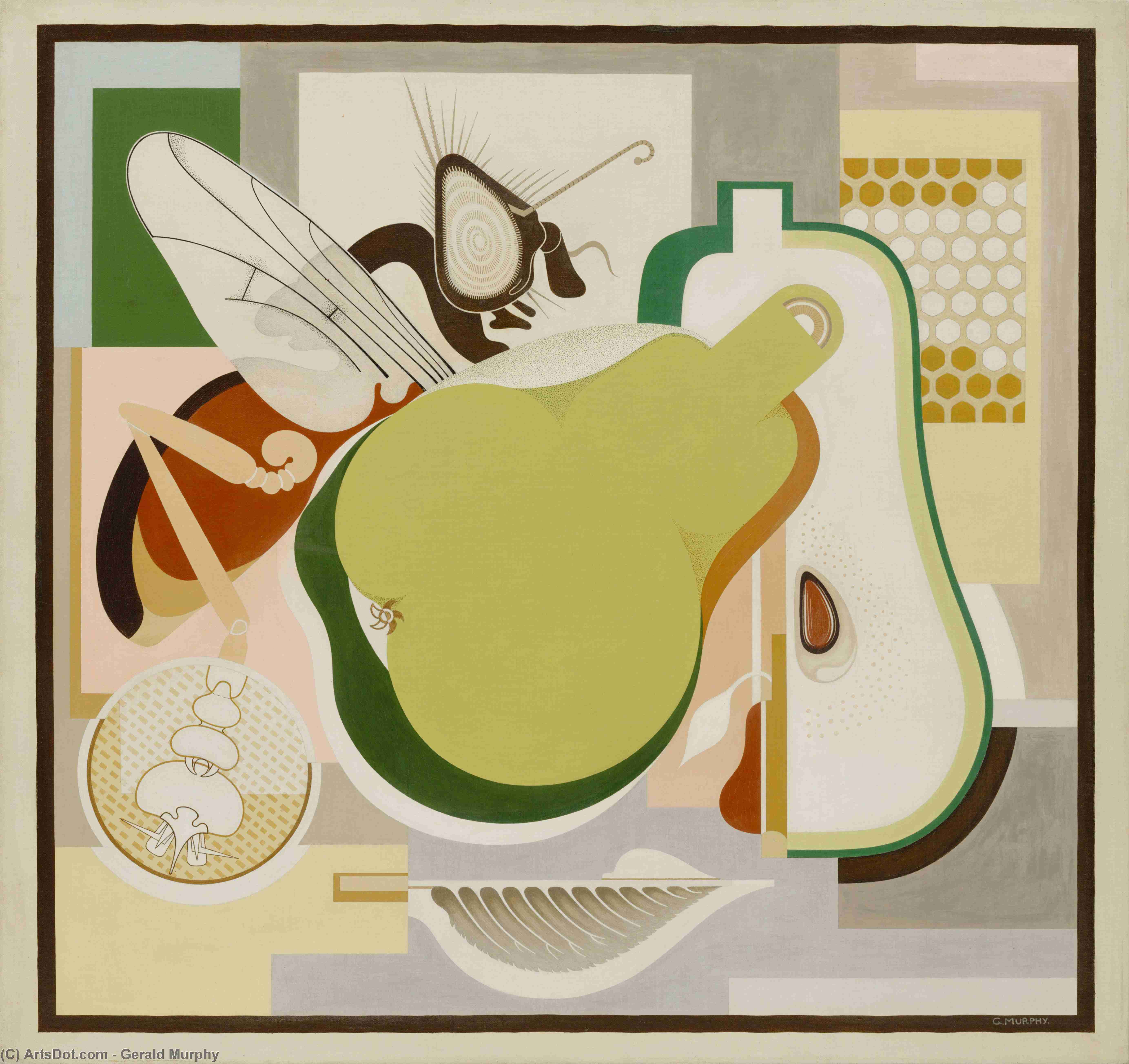 Wasp And Pear — Gerald Murphy