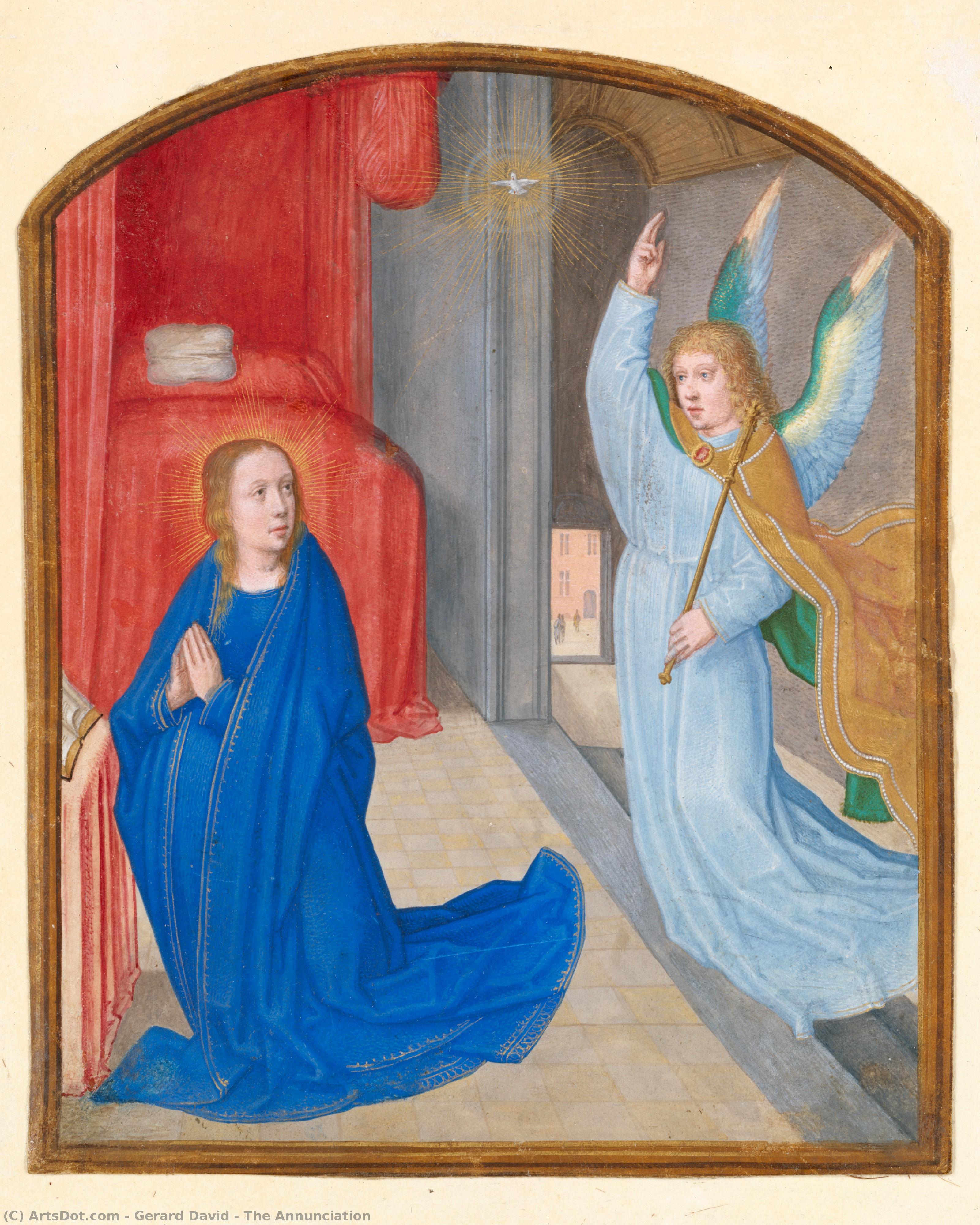 The Annunciation — Gerard David