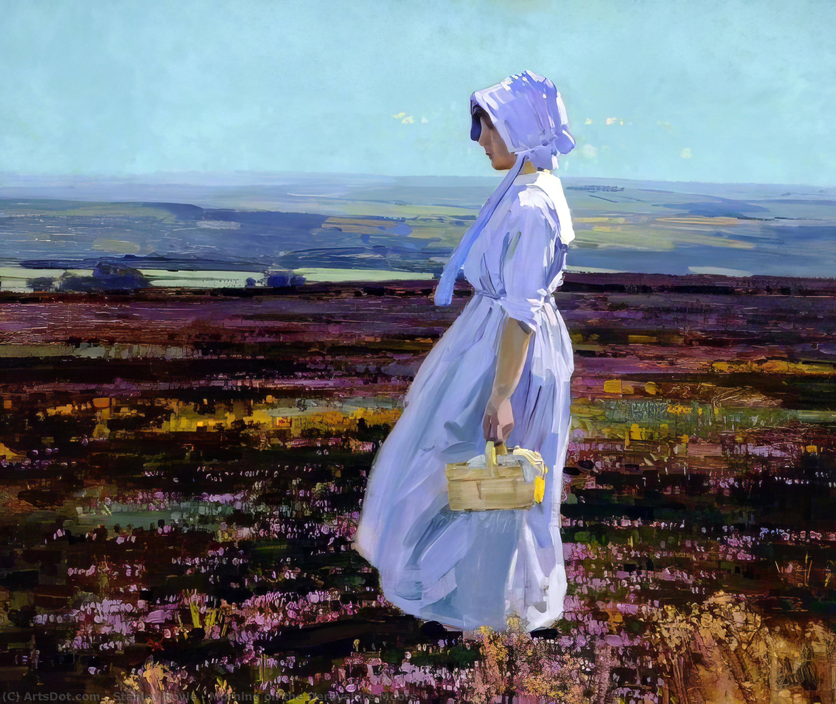 Morning On The Derbyshire Moors — Stanley Royle