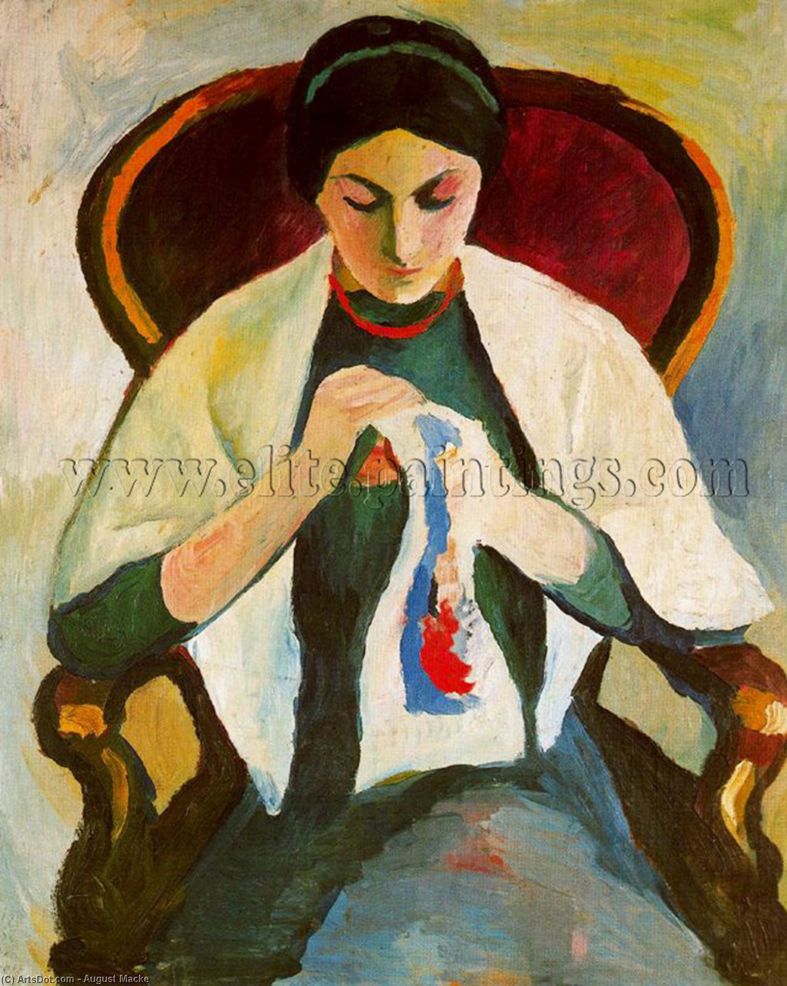 August Macke - untitled