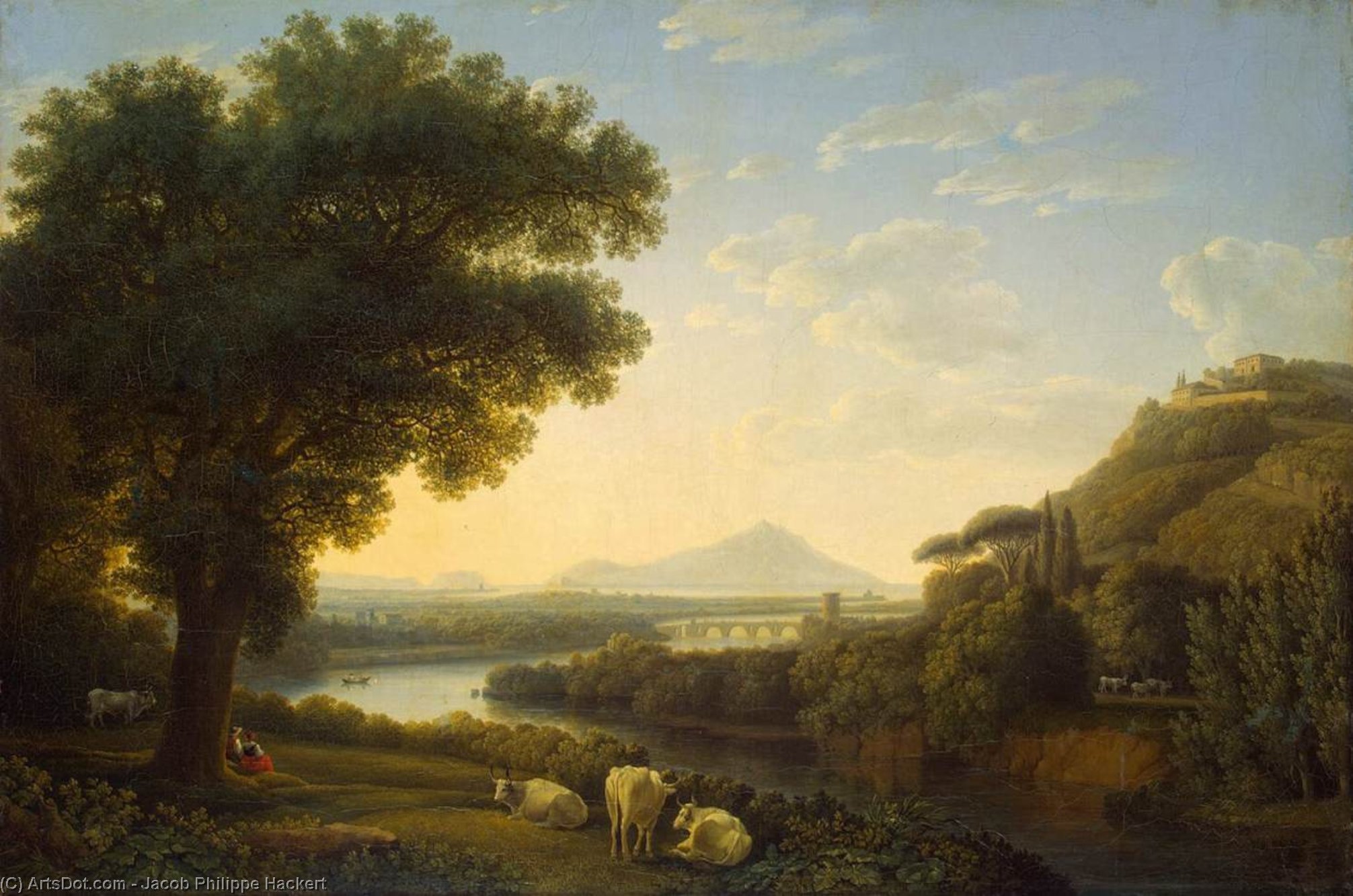 jacob philippe hackert - Italian Landscape