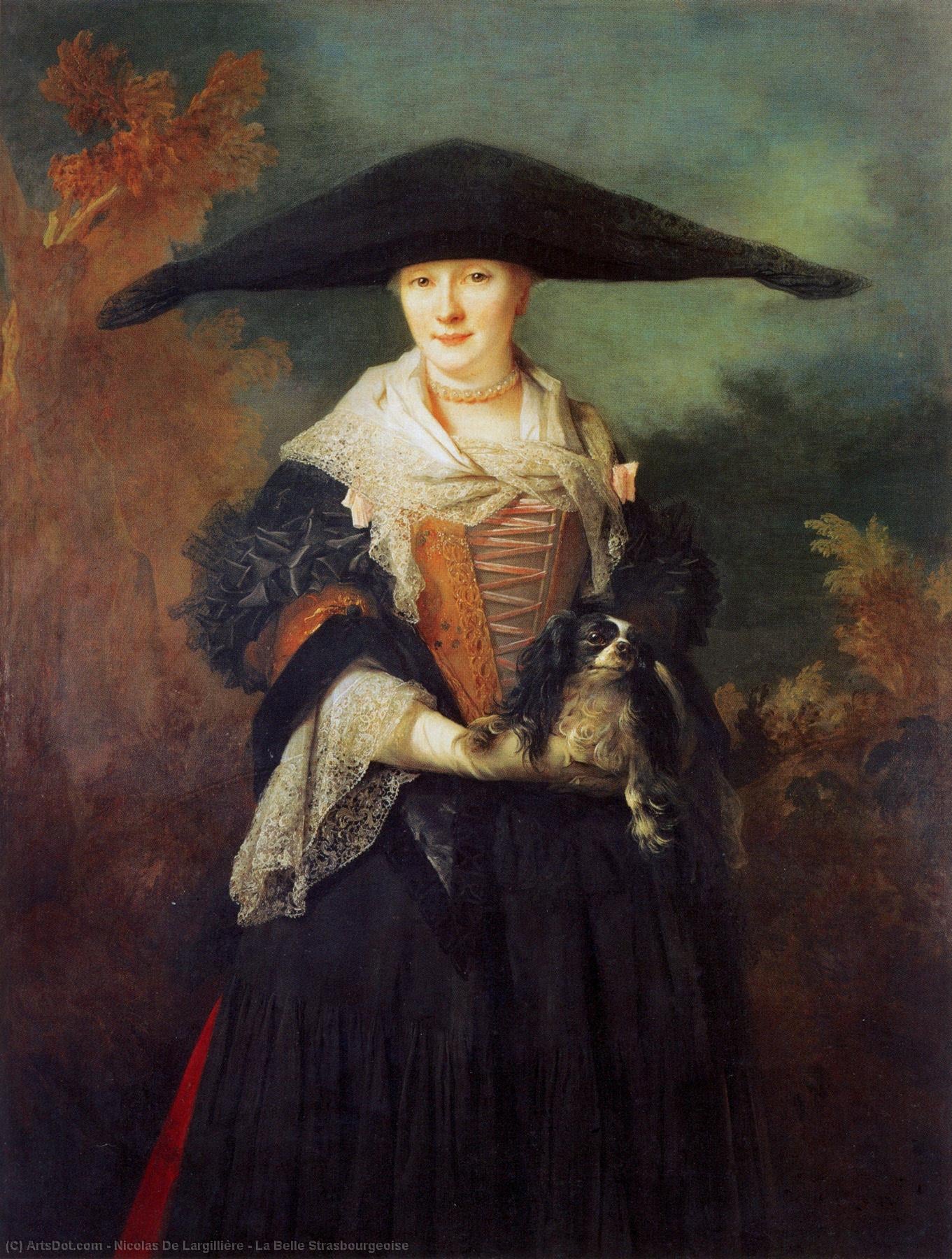 La Belle Strasbourgeoise — Nicolas De Largillière