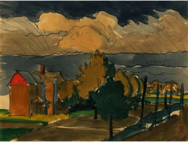 Charles Burchfield - Landscape