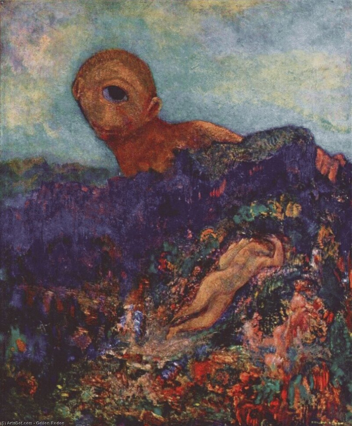 Odilon Redon - Zyklop