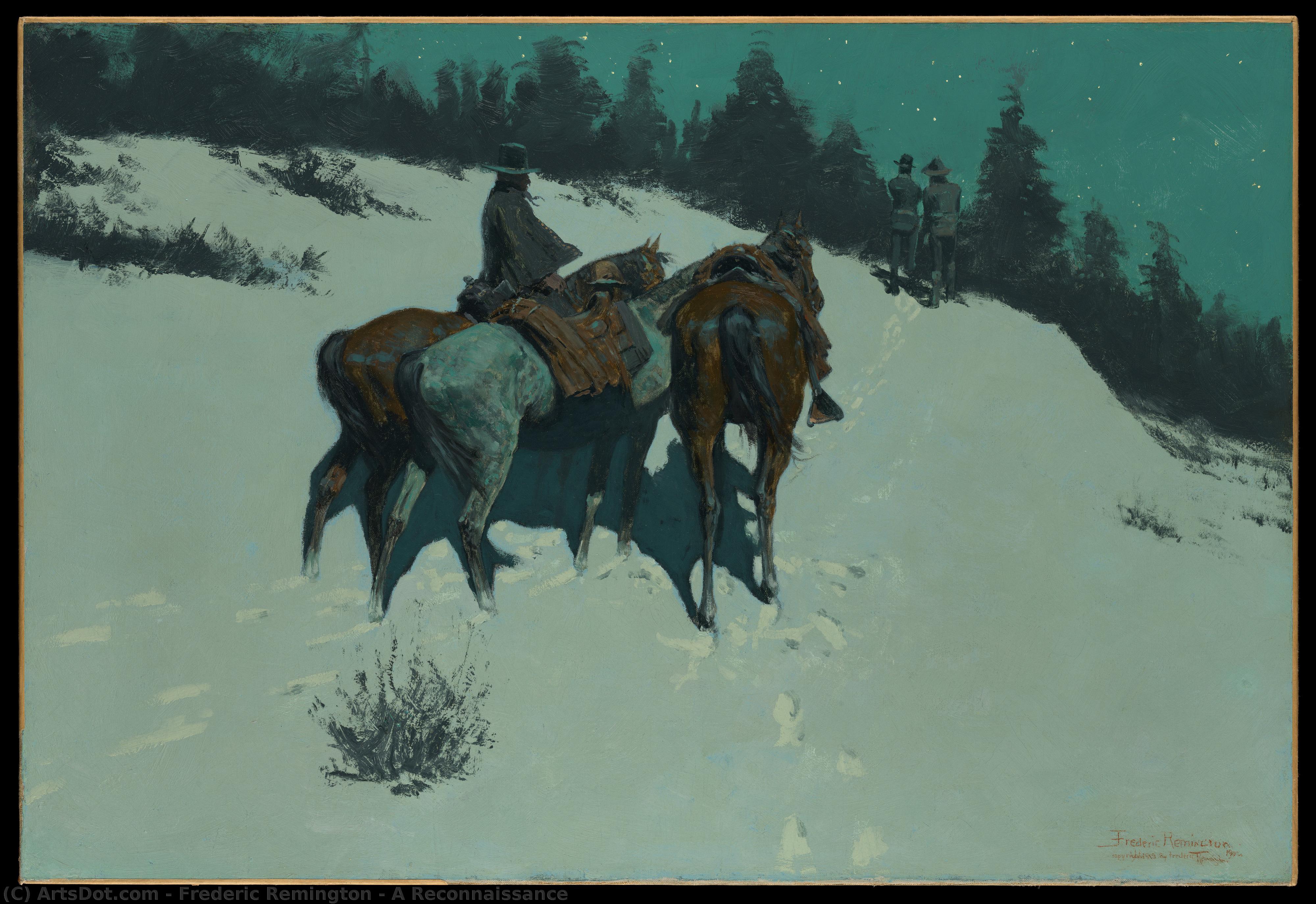 A Reconnaissance — Frederik Remington