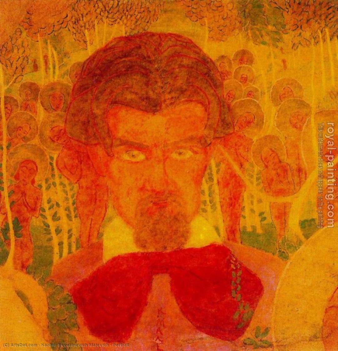 Porträt — Kasimir Sewerinowitsch Malewitsch