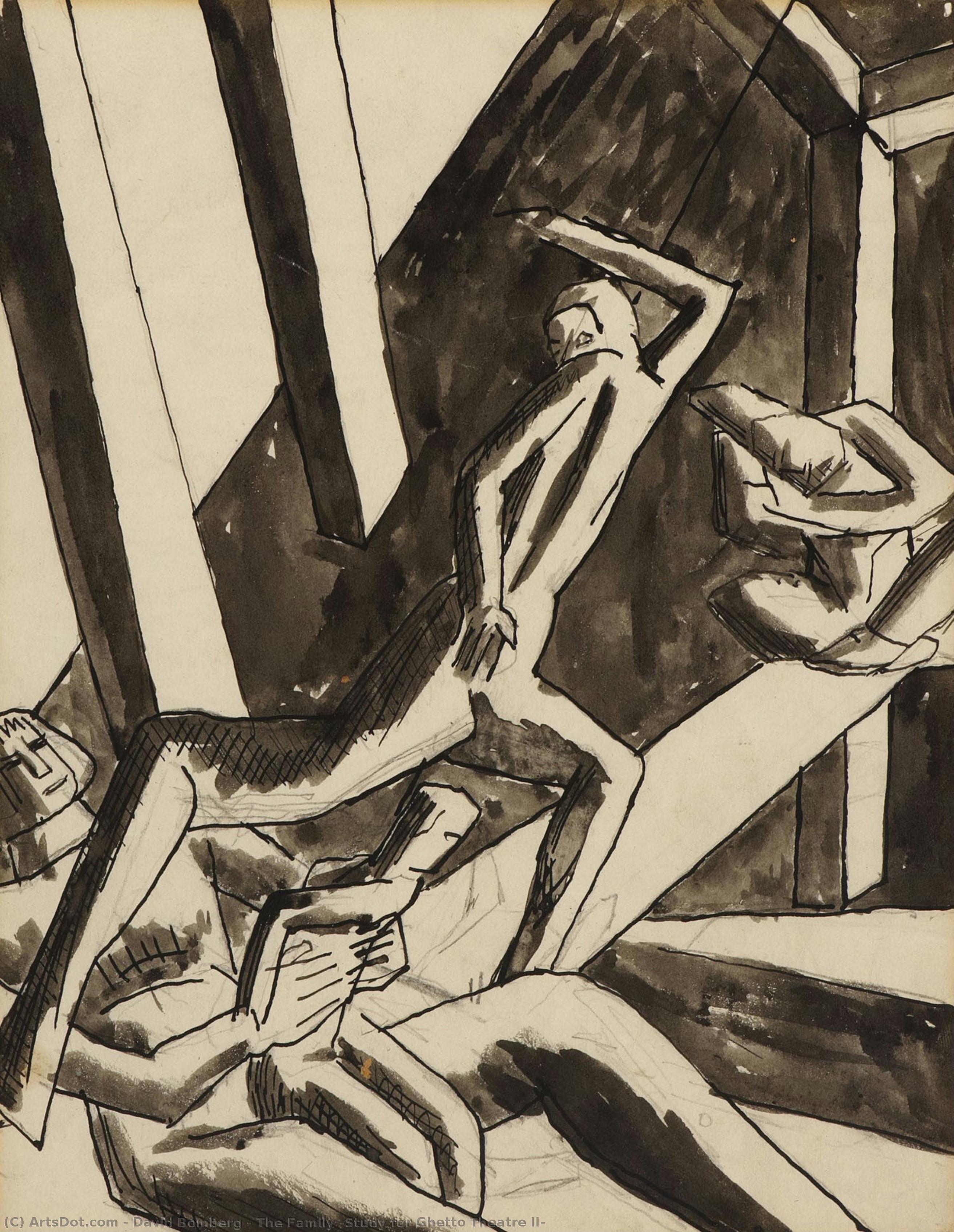 Rodina (studium Pro Divadlo Ghetta Ii) — David Bomberg