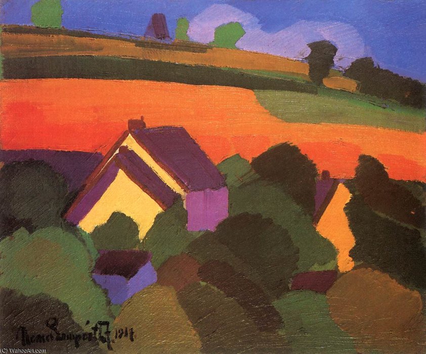Landscape — József Nemes Lamperth