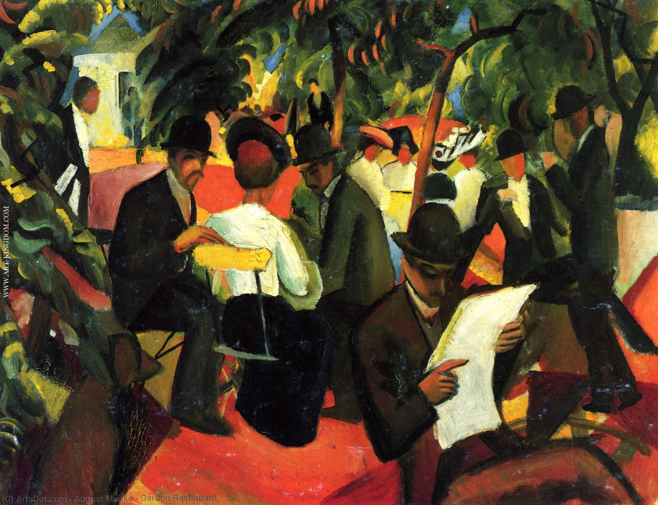 Garden Restaurant — Augusto Macke
