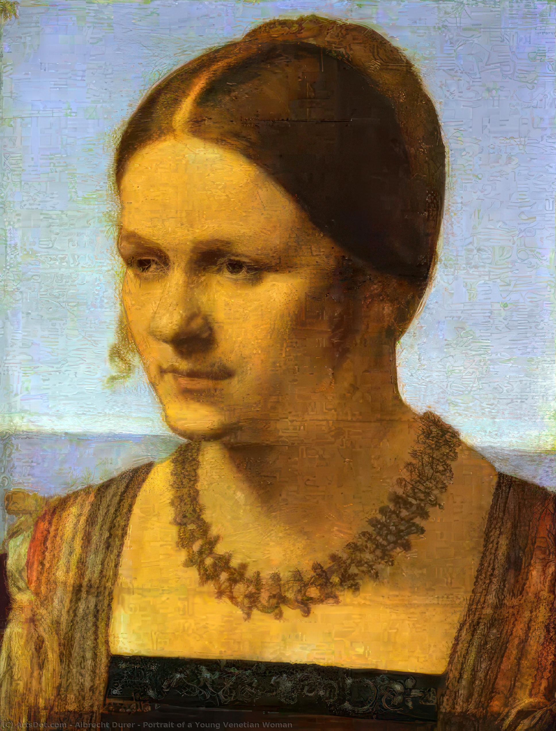 Albrecht Dürer - Portret Młodej Wenecjanki