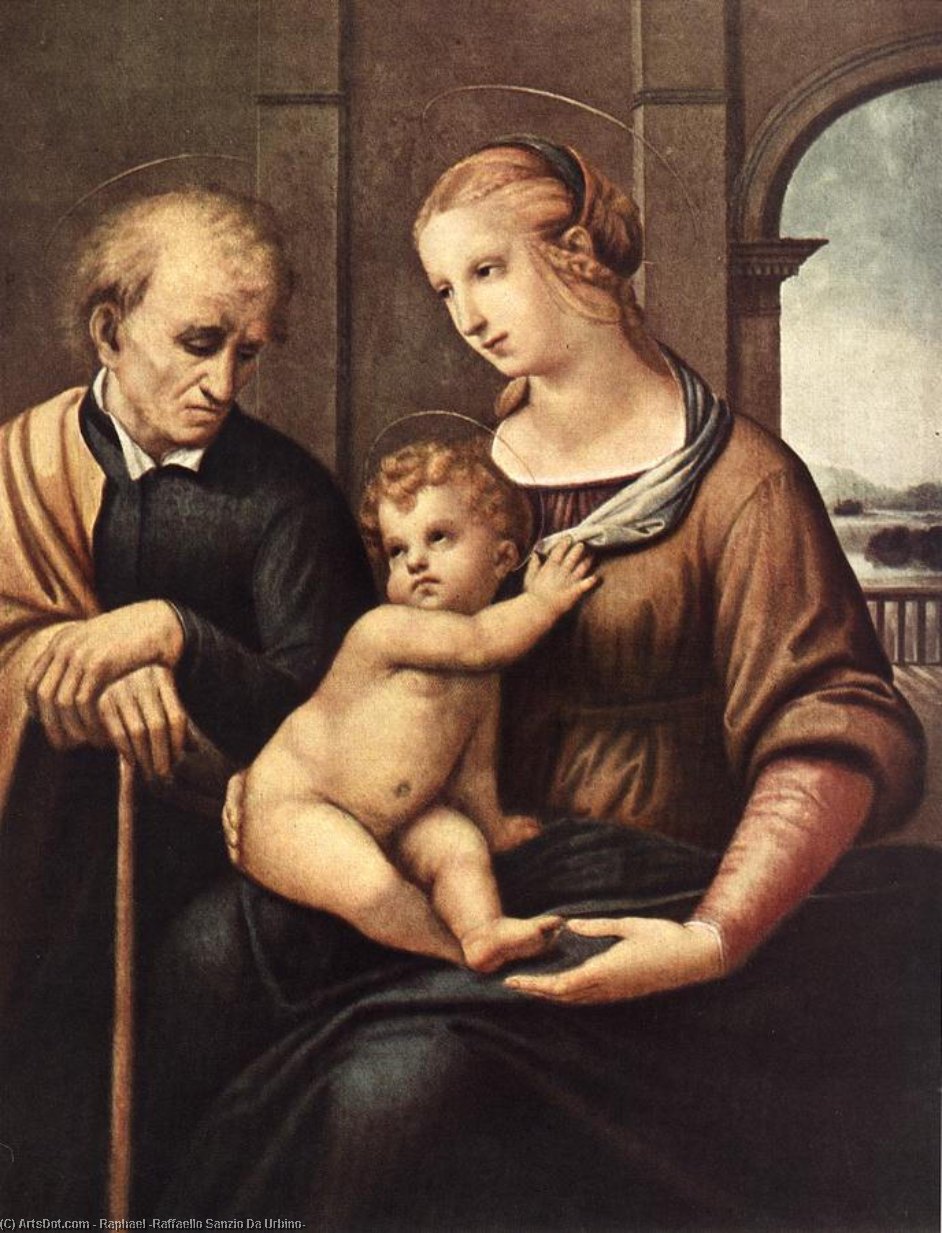 Madonna With Beardless St Joseph — Rafael