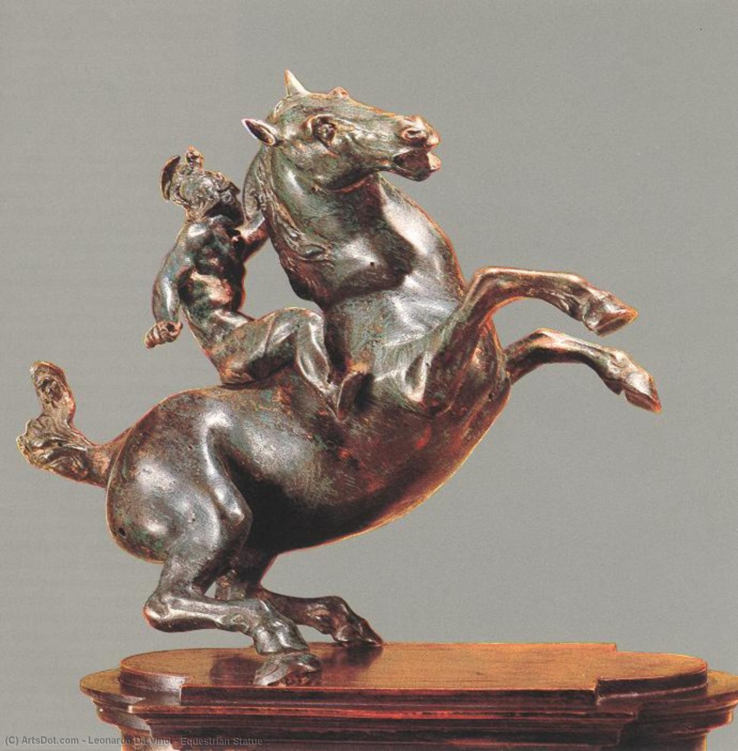 Leonardo Da Vinči - Equestrian Statue