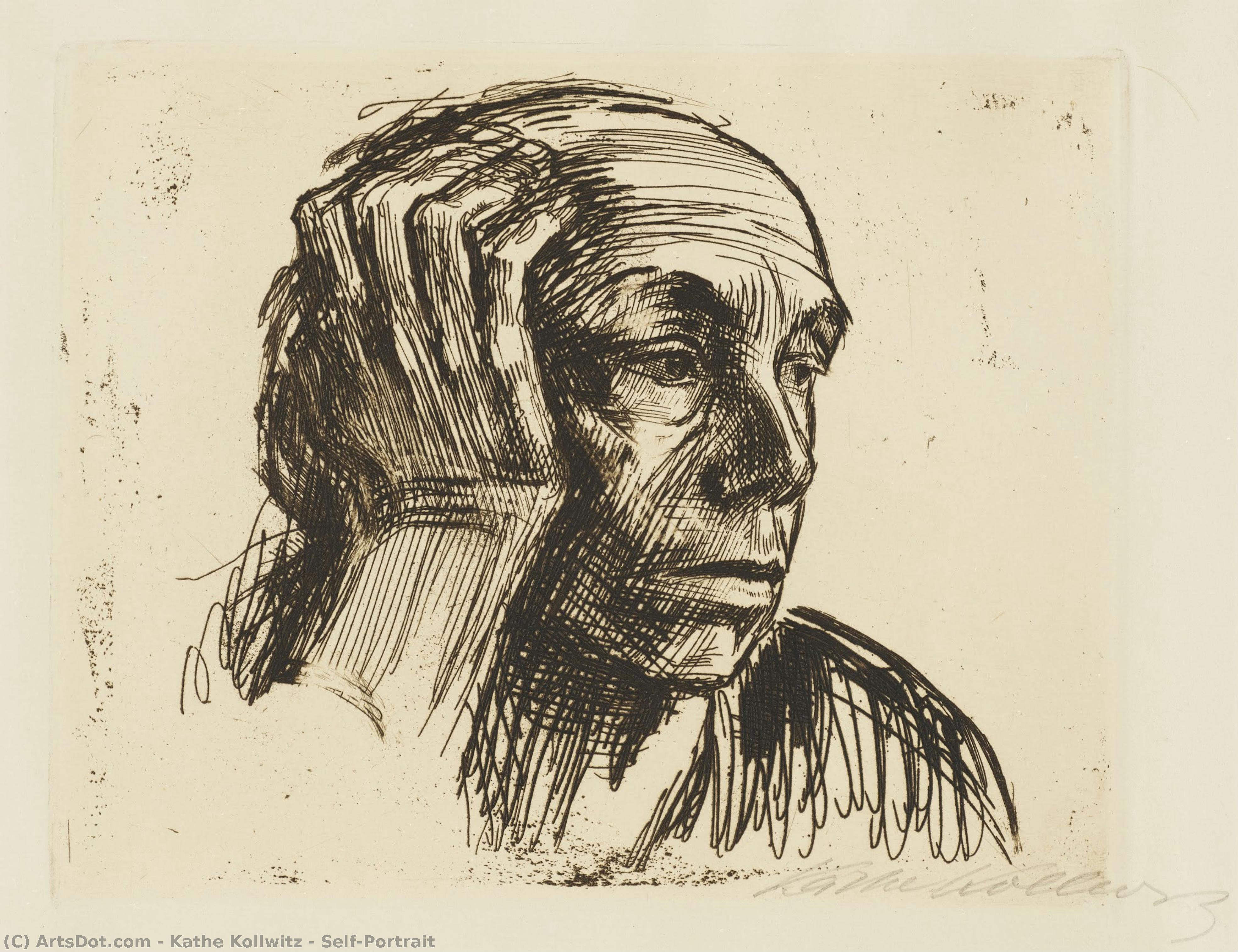 Self-portrait — Käthe Kollwitz