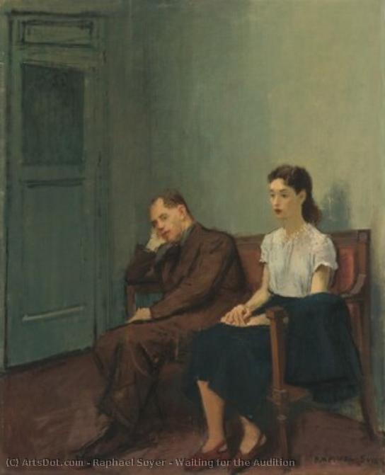 Waiting For The Audition — Raphael Soyer