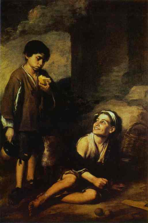 Two Peasant Boys — Bartolomé Esteban Murillo