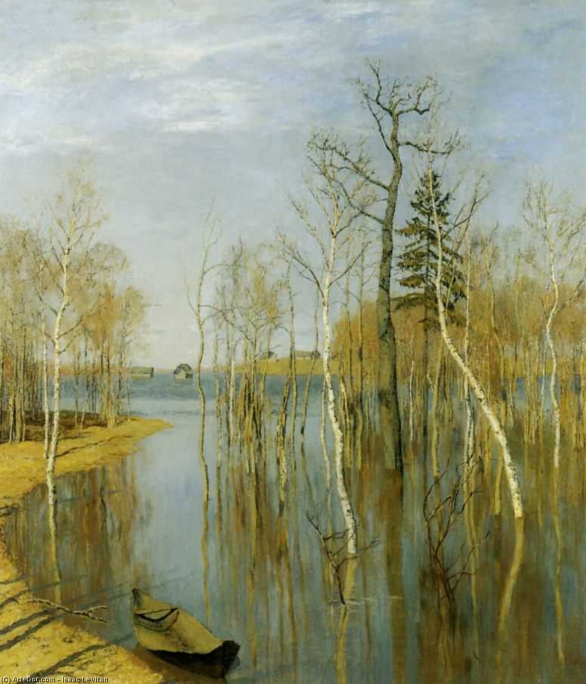 Isaak Ilyich Levitan - Spring Flood