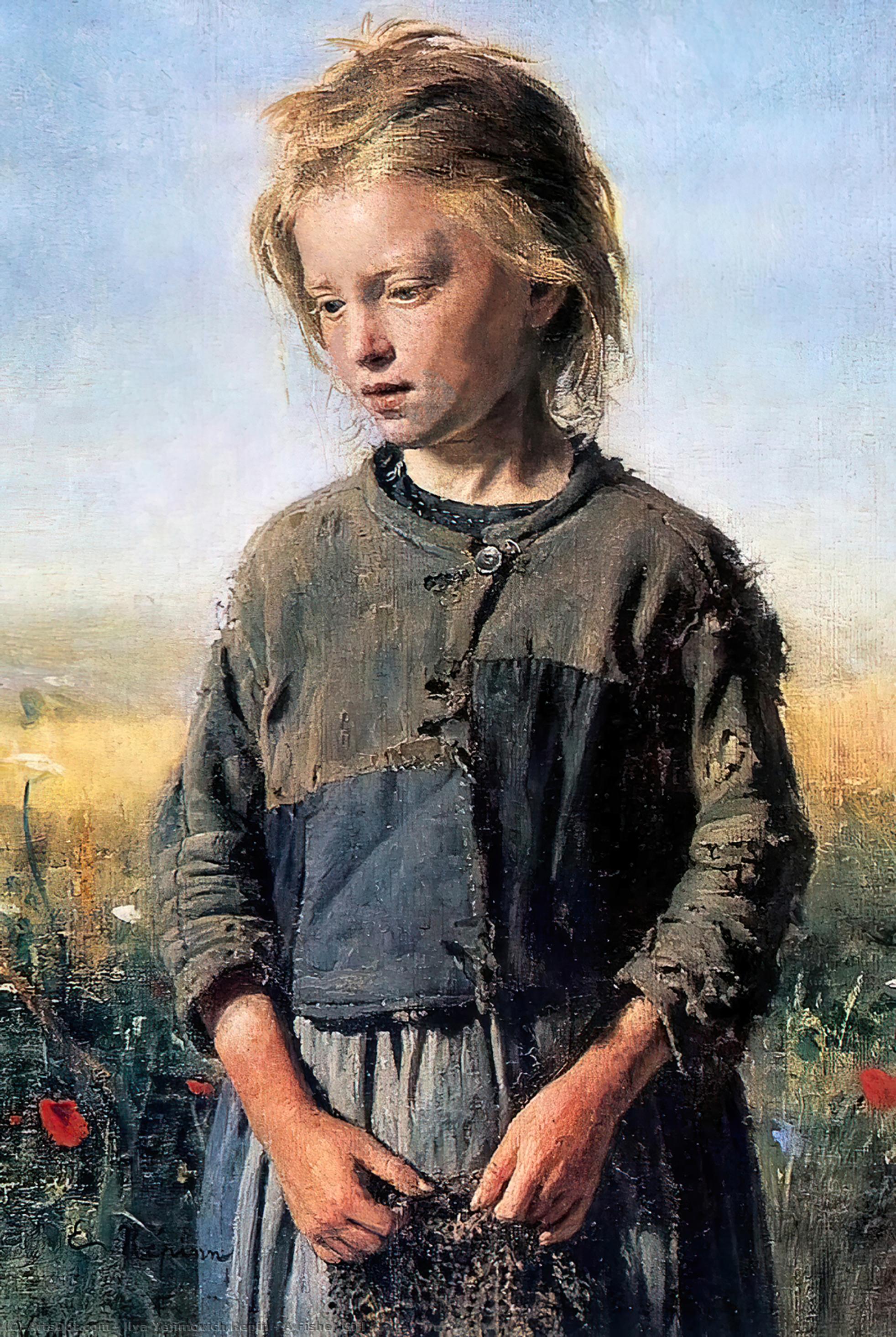 A Fisher Girl — Ilya Yefimovich Repin