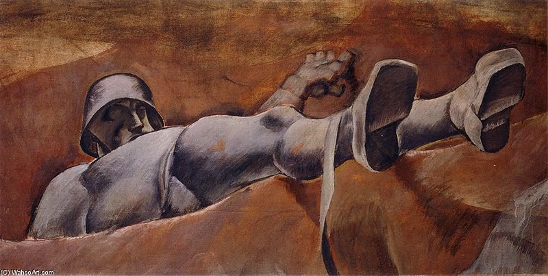 Toter Soldat — Albin Egger Lienz