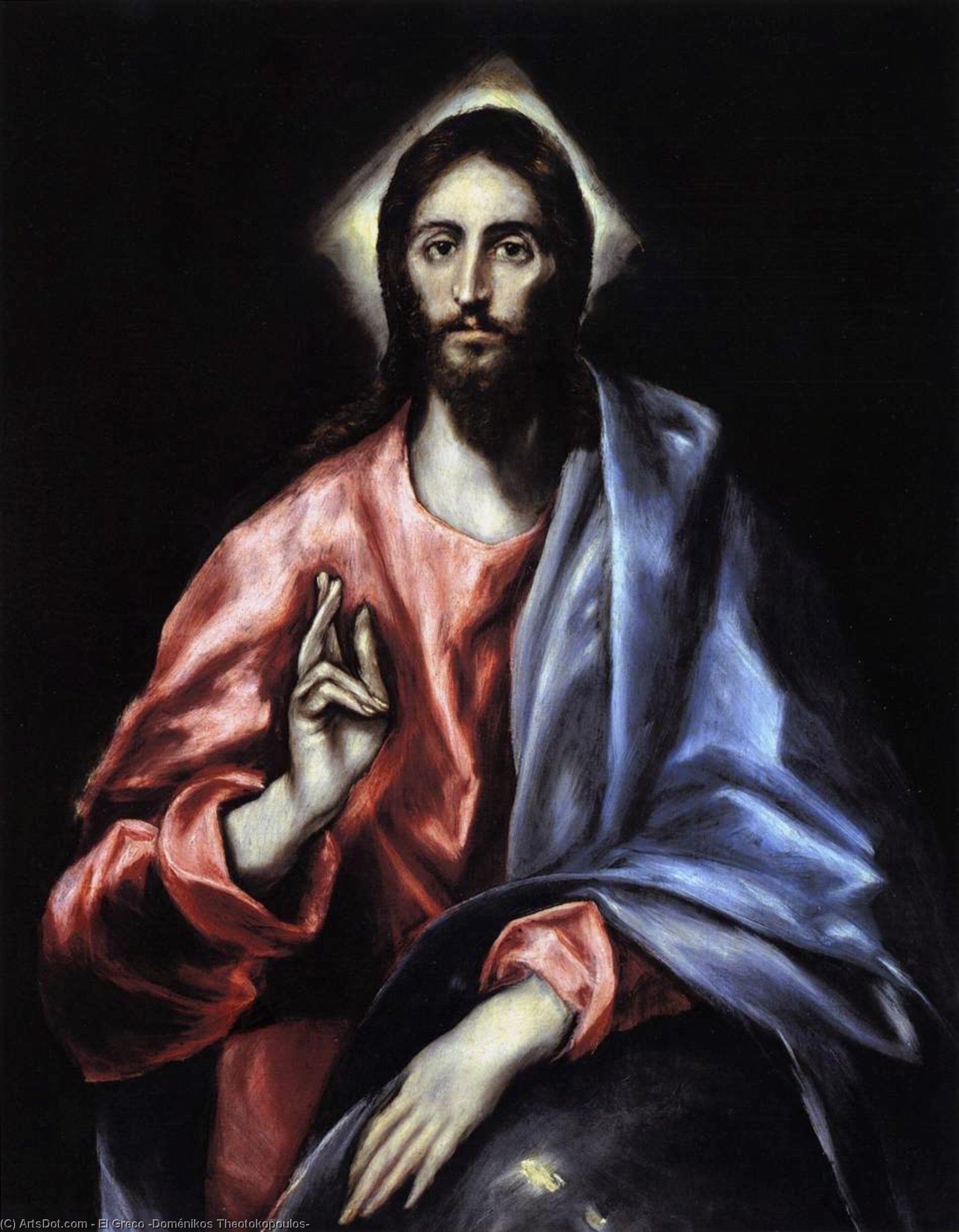 El Greco - Christ as Saviour
