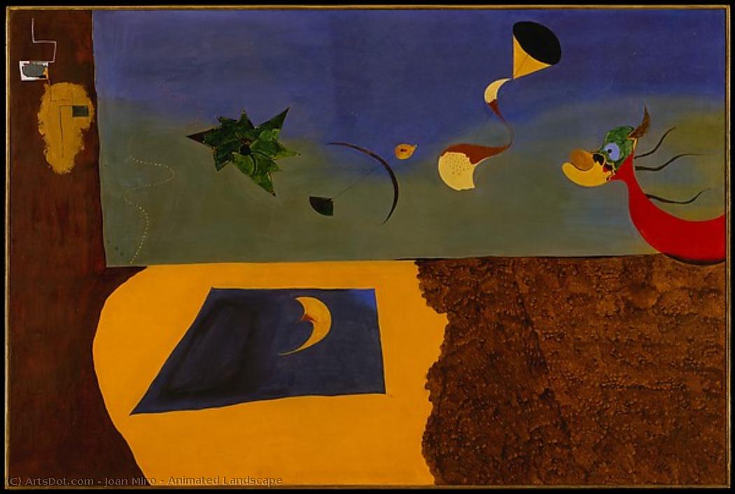 Joan Miró - Paisaje Animado
