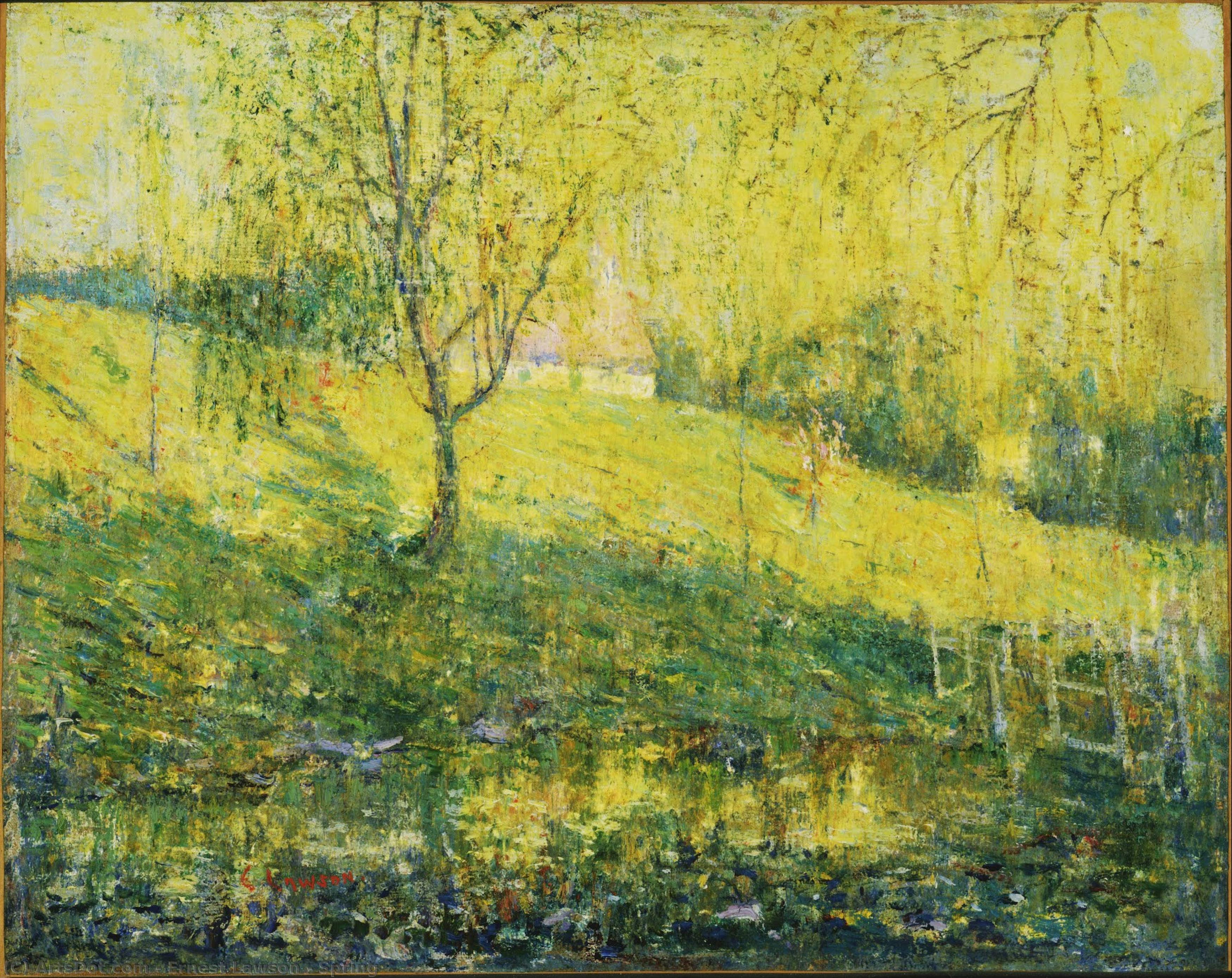 Ernest Lawson - Spring